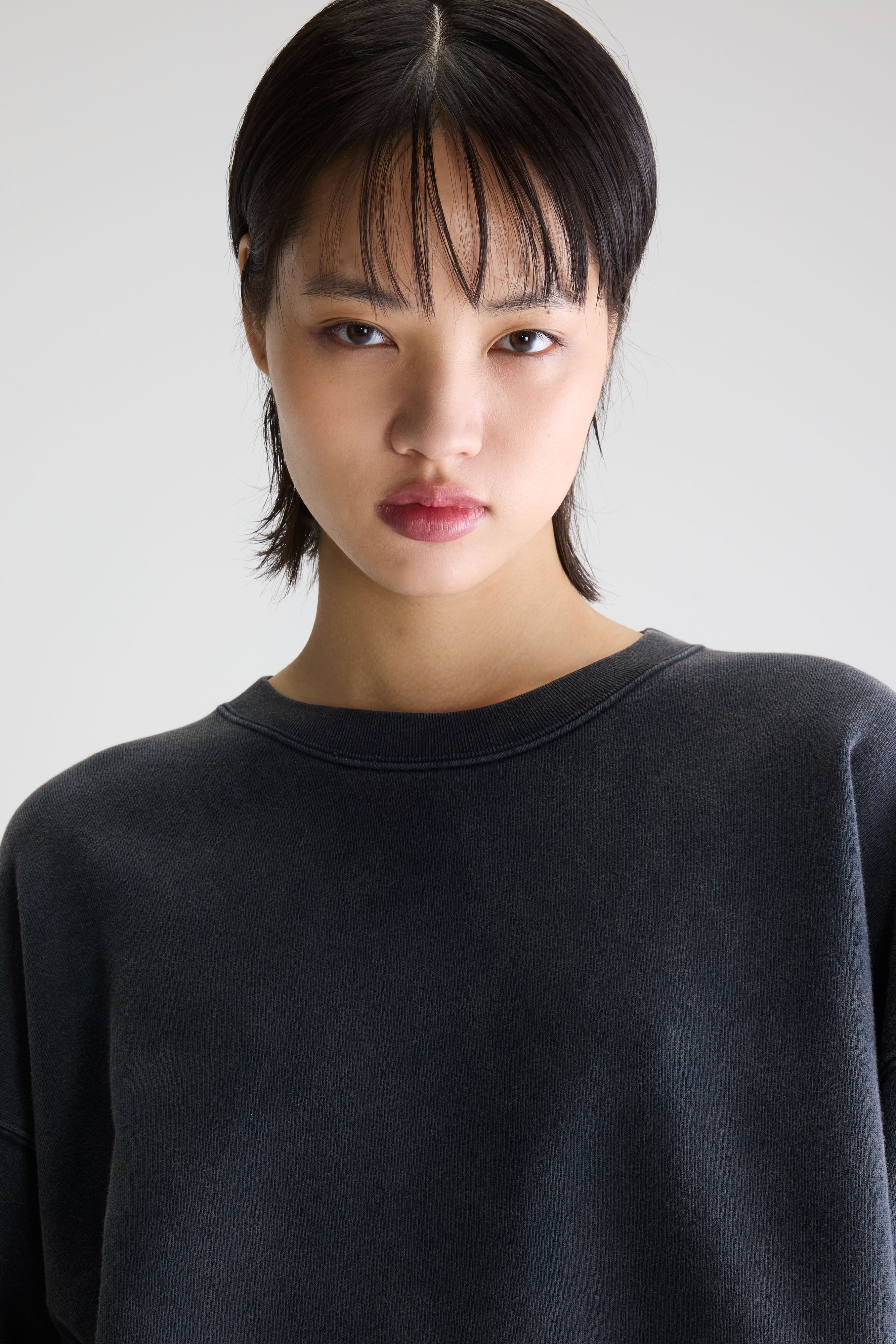 Vicske crewneck sweatshirt (261 / W / METEORITE)