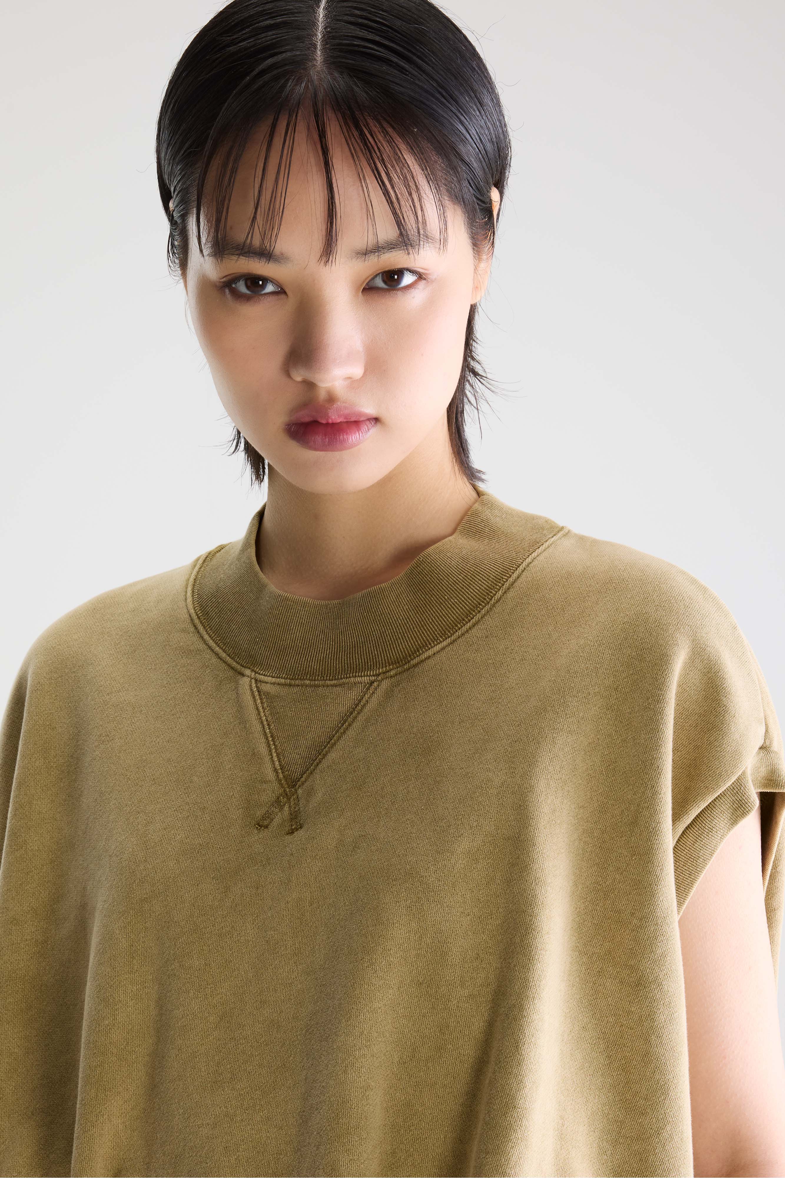 Fytom sleeveless sweatshirt (261 / W / VETIVER)