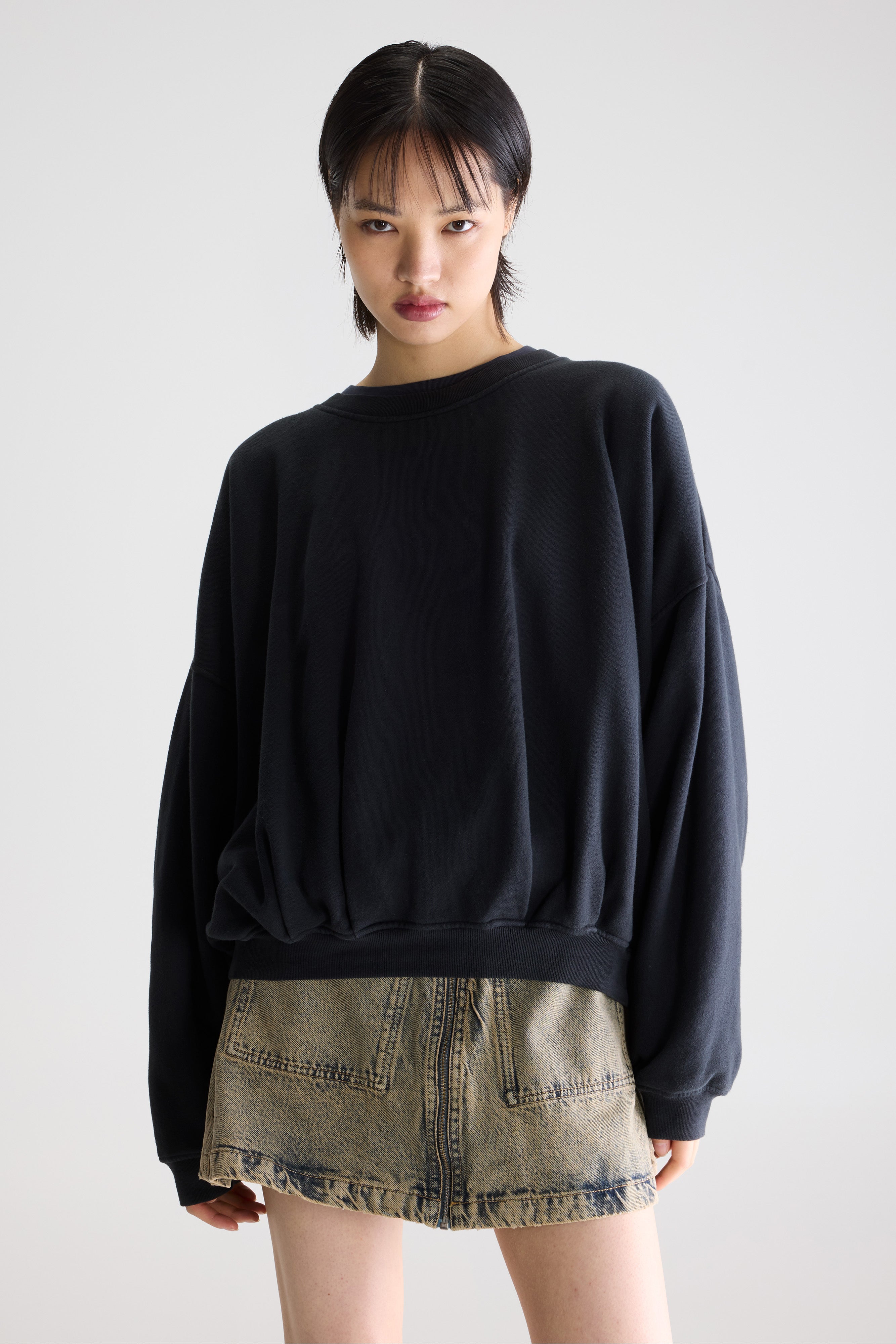 Finko Short Sweatshirt - Navy For Women | Bellerose