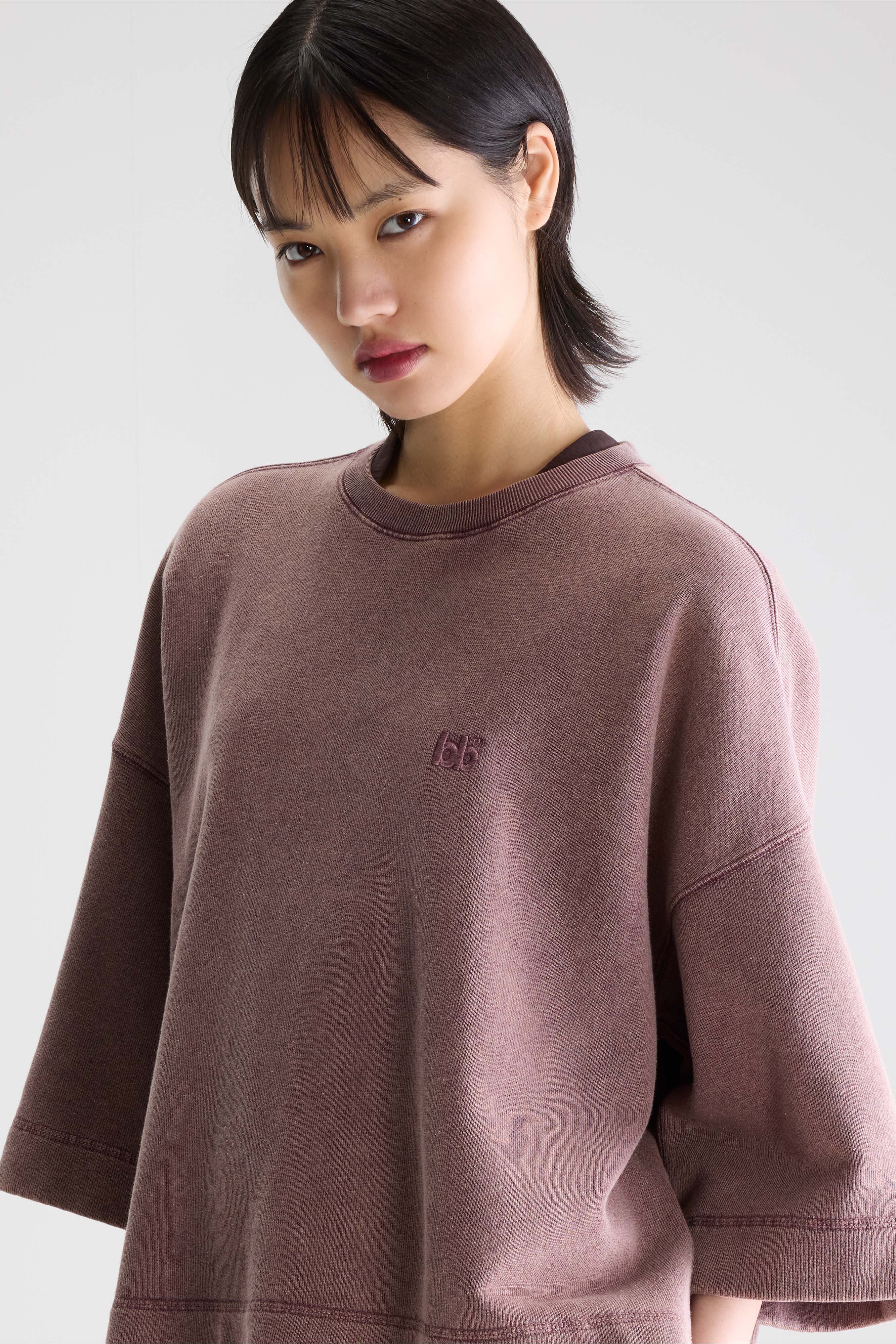 Sweatshirt à manches courtes Farlol  (261 / W / WINE)