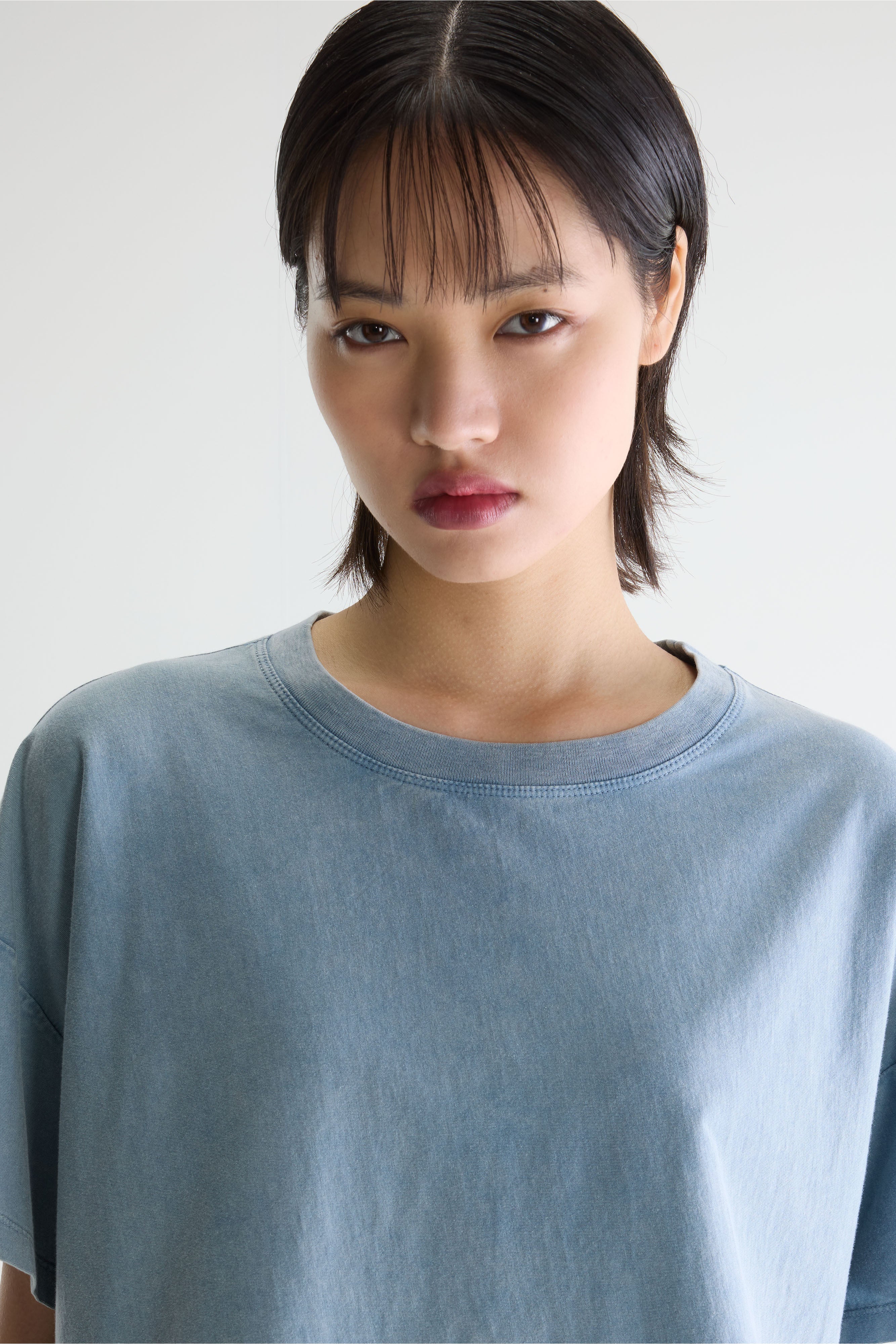 Farpy cropped t-shirt (261 / W / ARTIC)