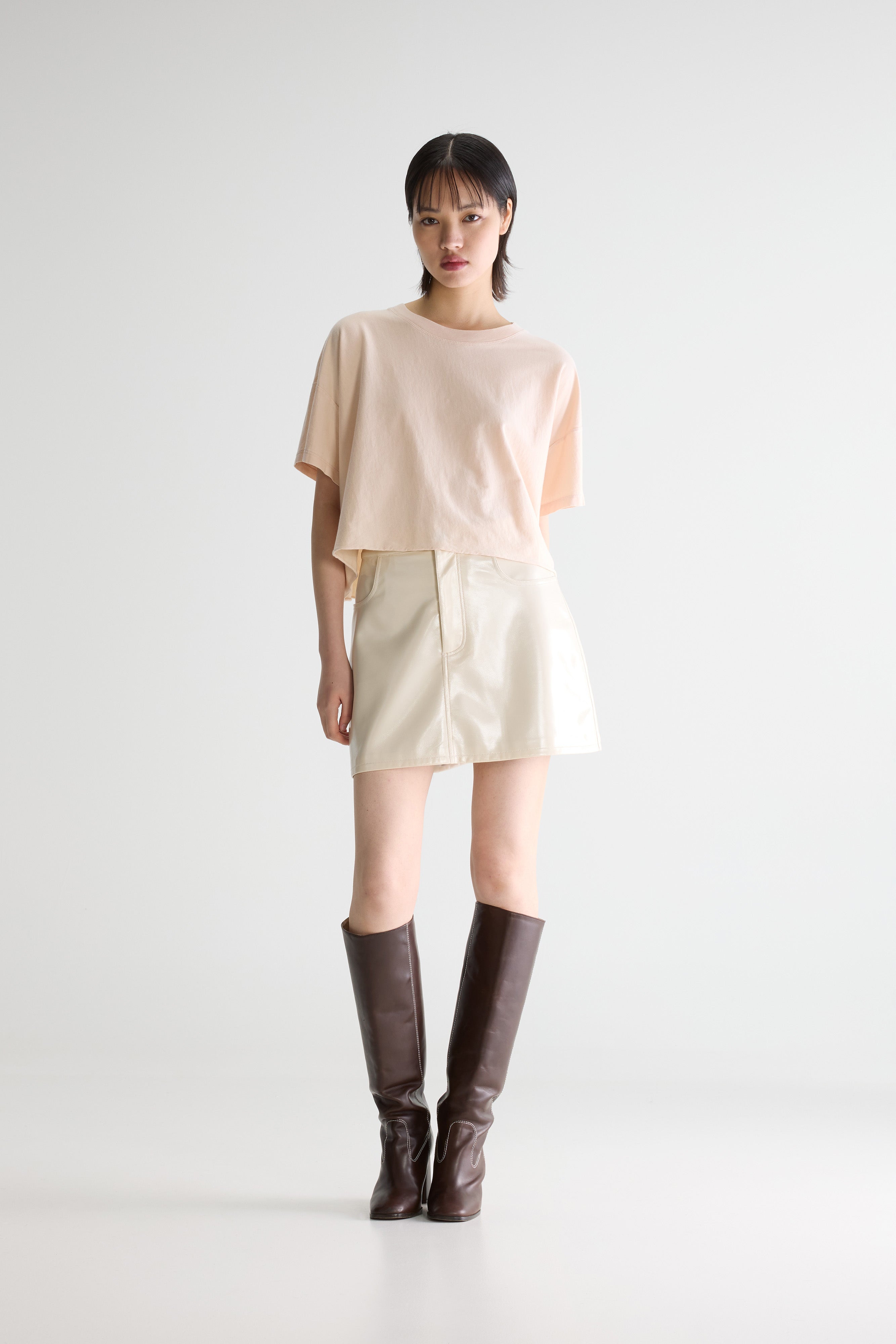 Farpy Cropped T-shirt - Babe For Women | Bellerose