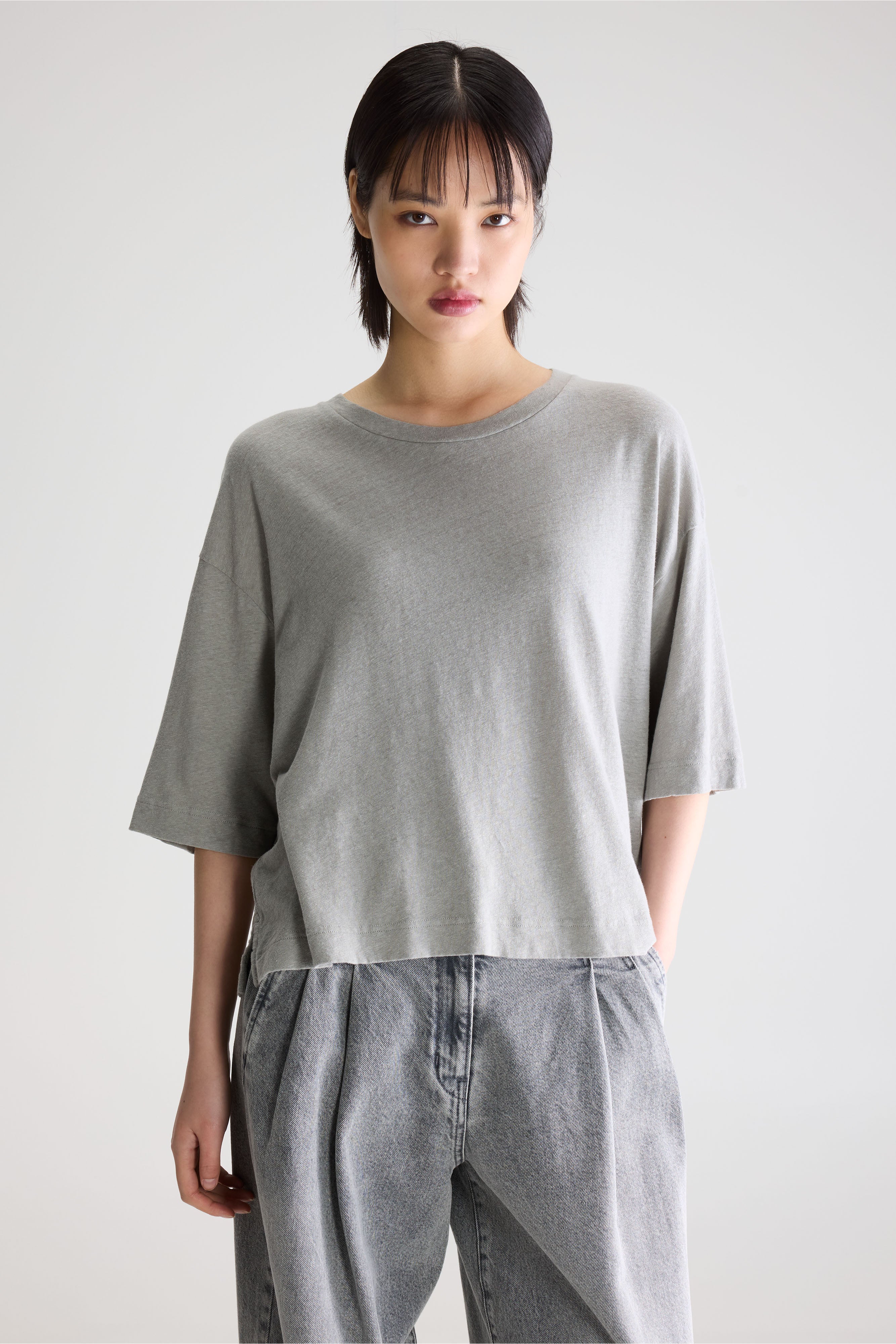 Vydel Short-sleeve T-shirt - Steel For Women | Bellerose