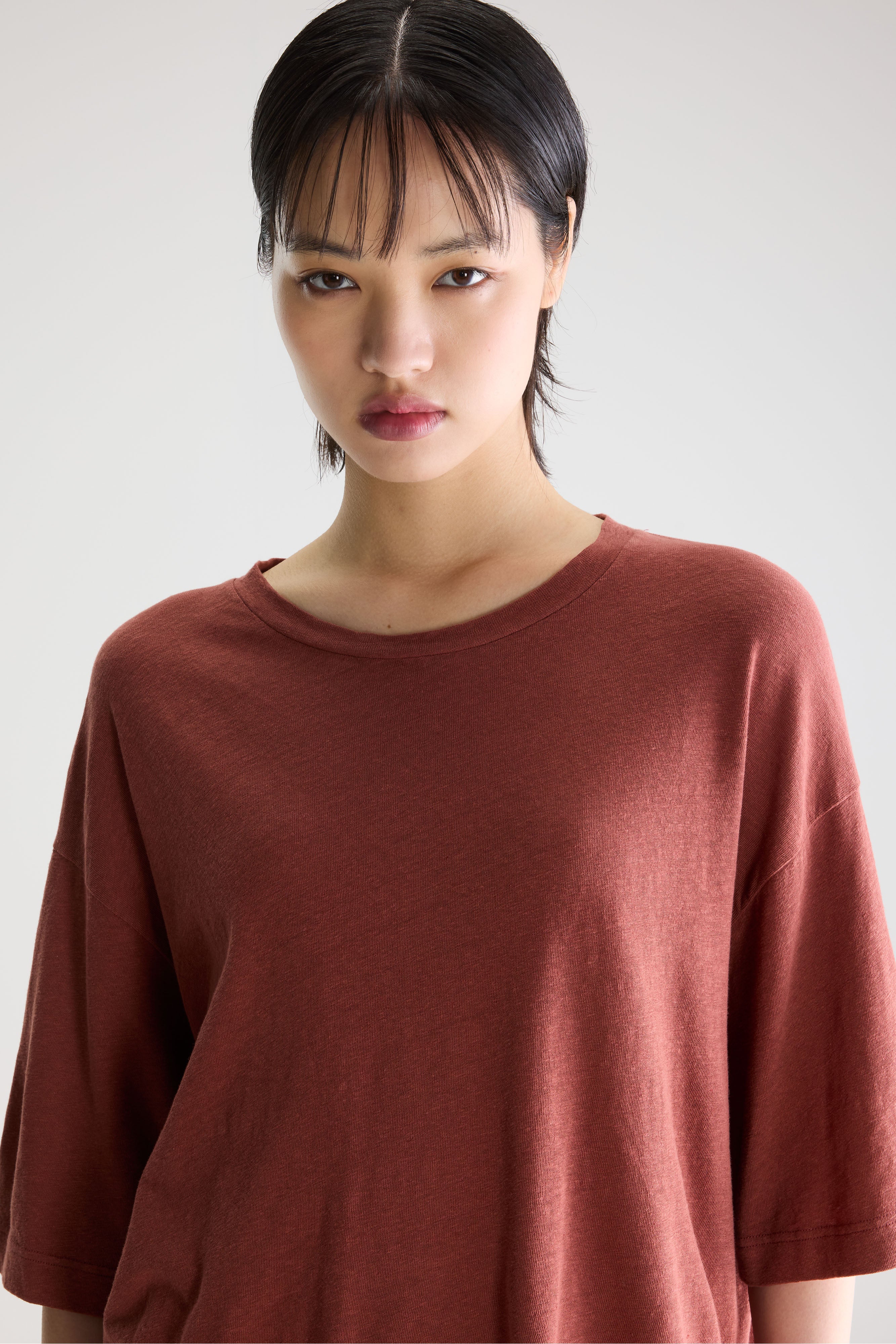Vydel short-sleeve t-shirt (261 / W / MAHOGANY)