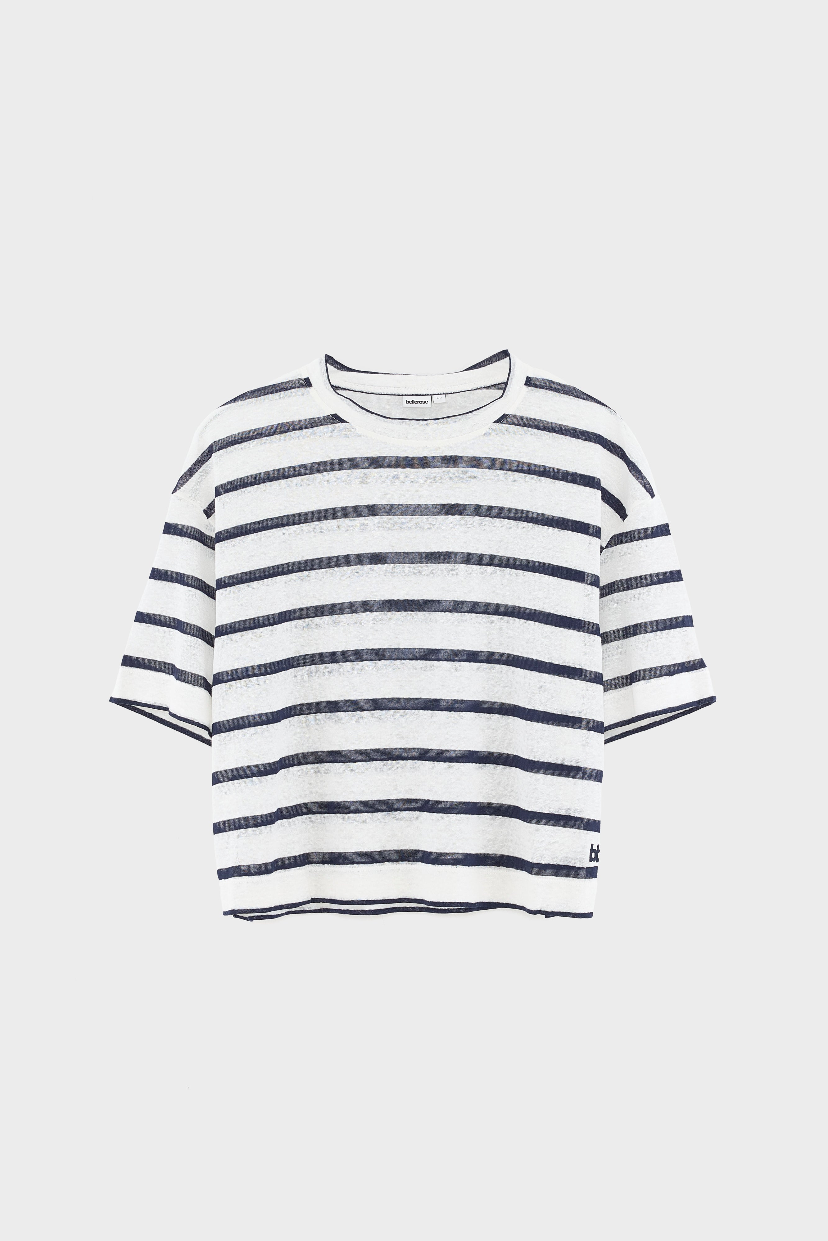 Vydel short-sleeve t-shirt (261 / W / STRIPE B)