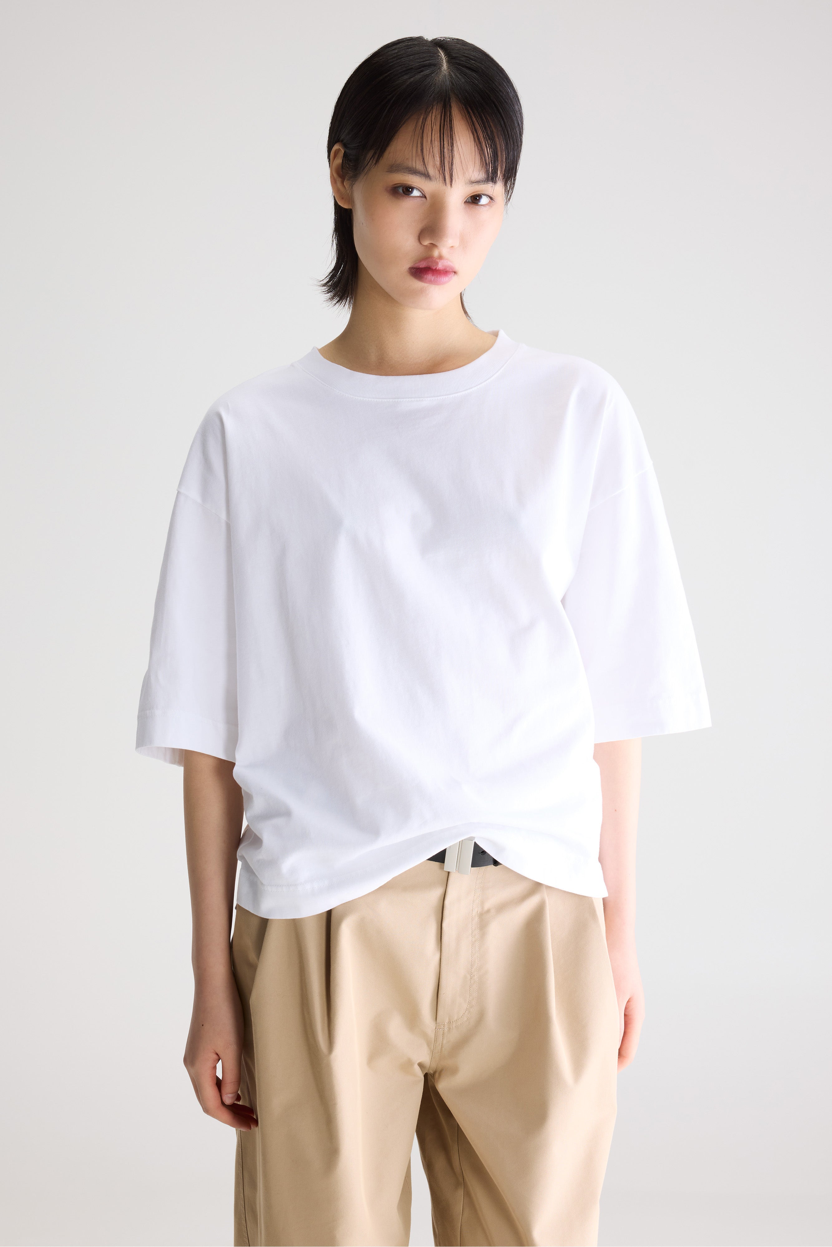 T-shirt À Manches Courtes Fiore - White Pour Femme | Bellerose