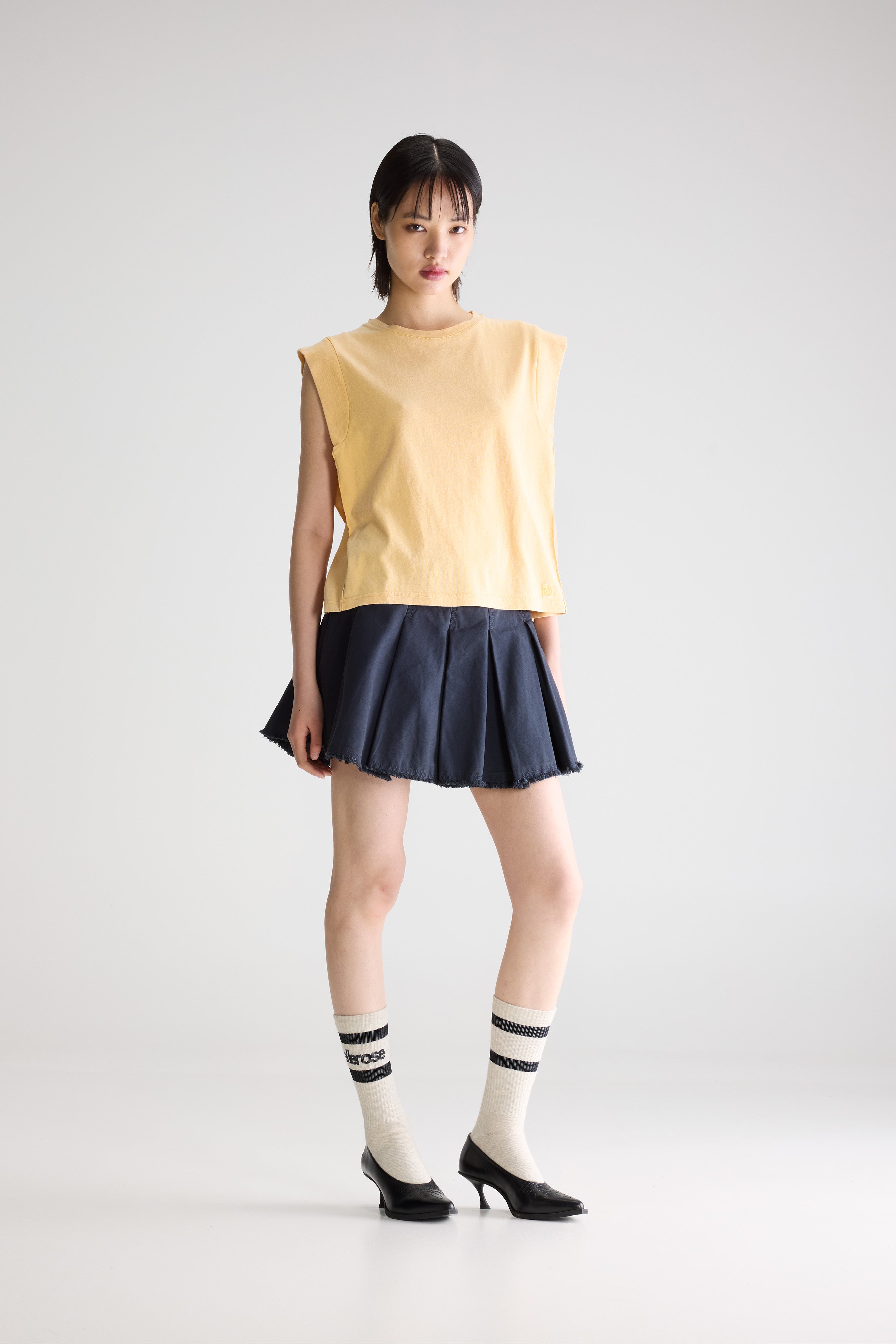 Vruno Sleeveless T-shirt - Sunlight For Women | Bellerose