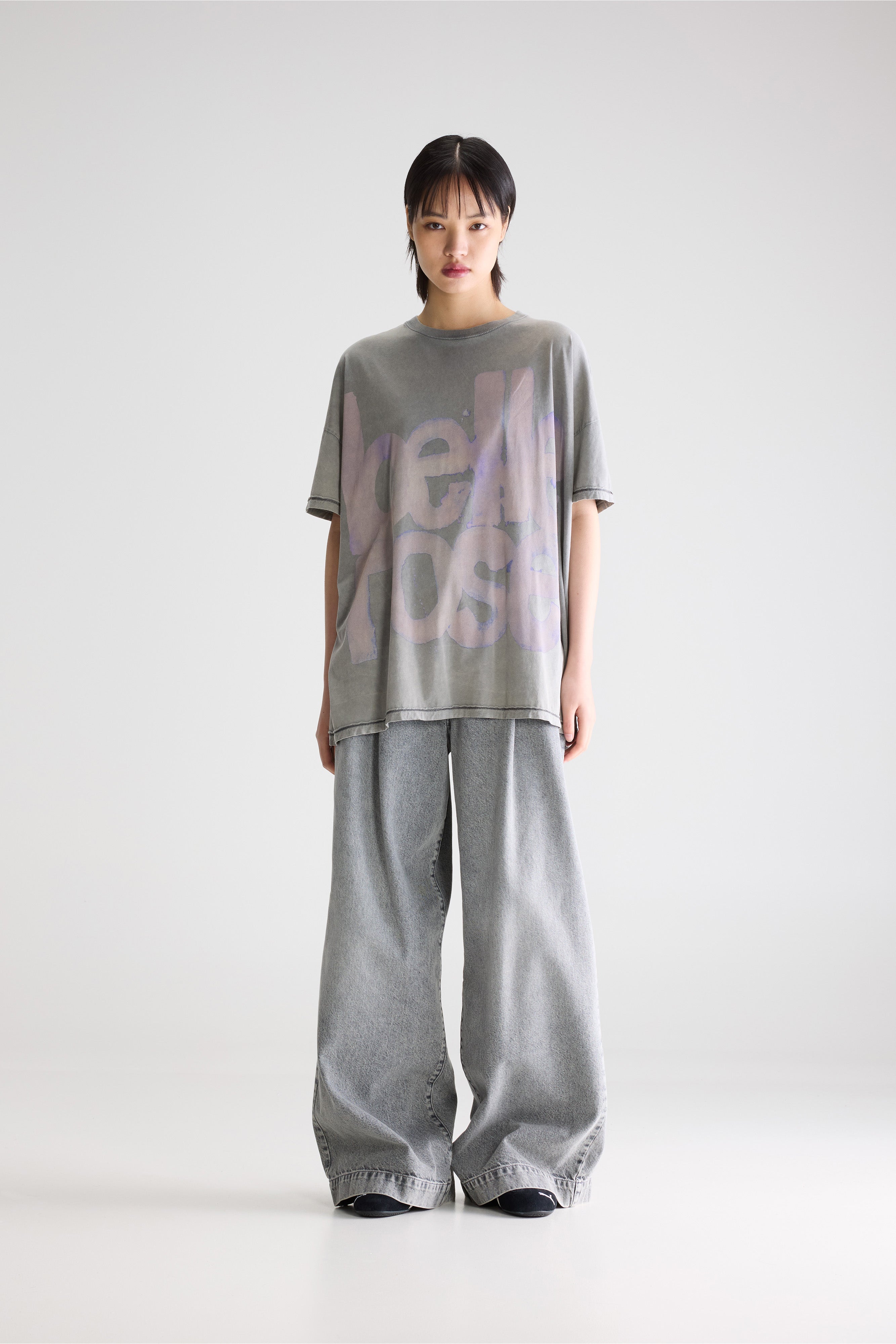 Fobell Short-sleeve T-shirt - Black sand For Women | Bellerose