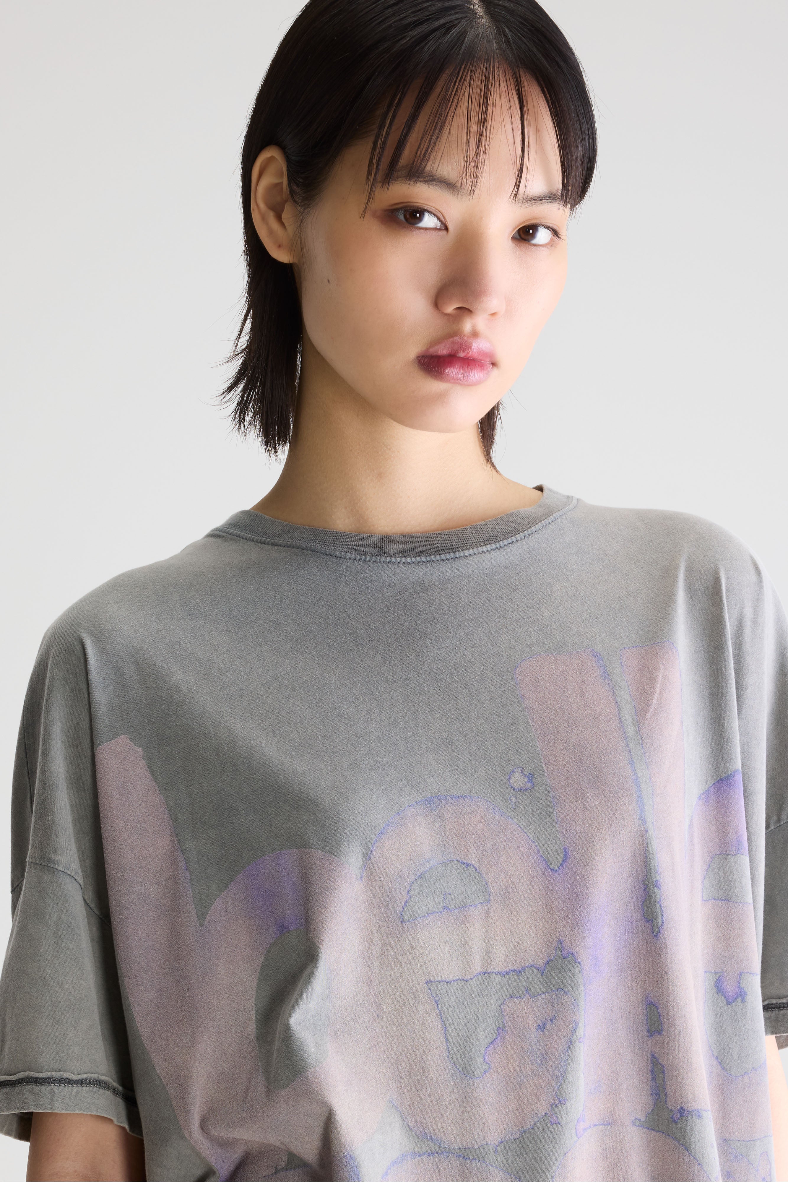 Fobell t-shirt met korte mouwen (261 / W / BLACK SAND)