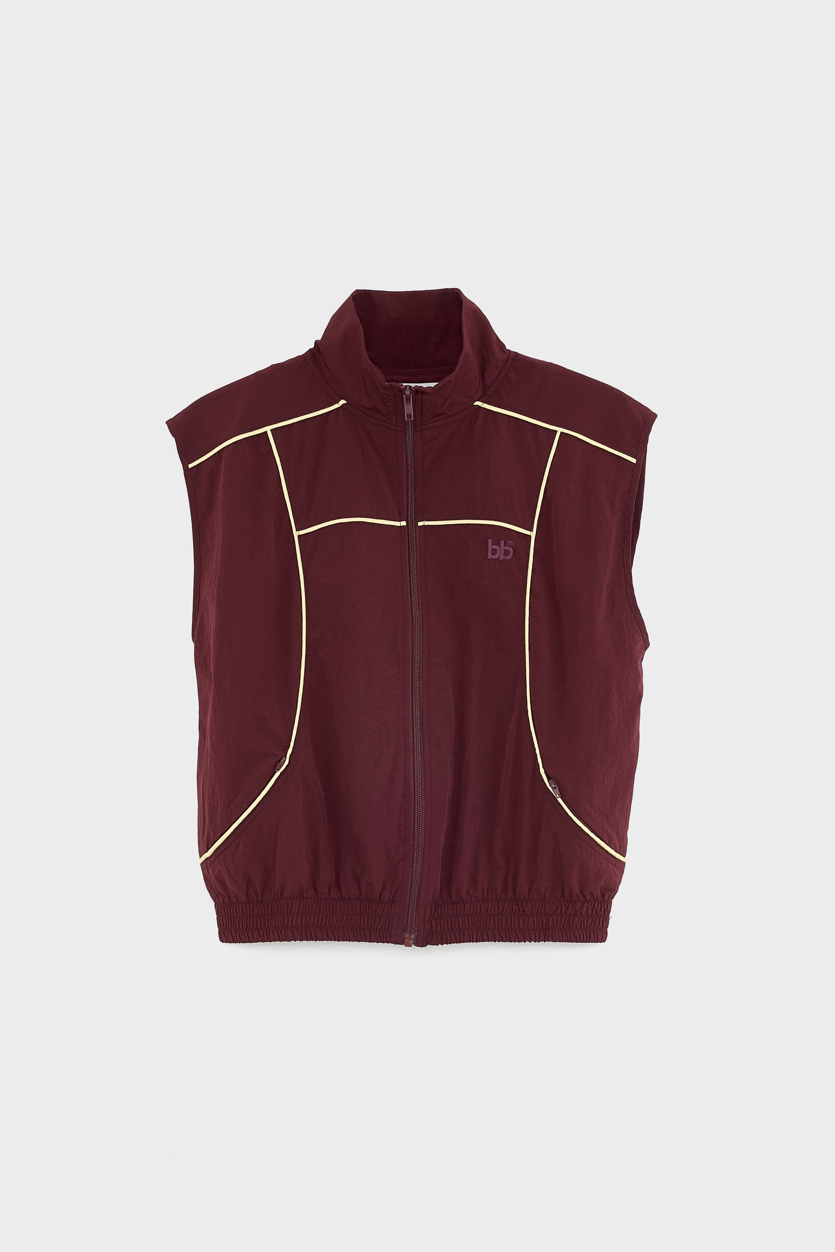 Tinta sleeveless sports veste (261 / W / WINE)
