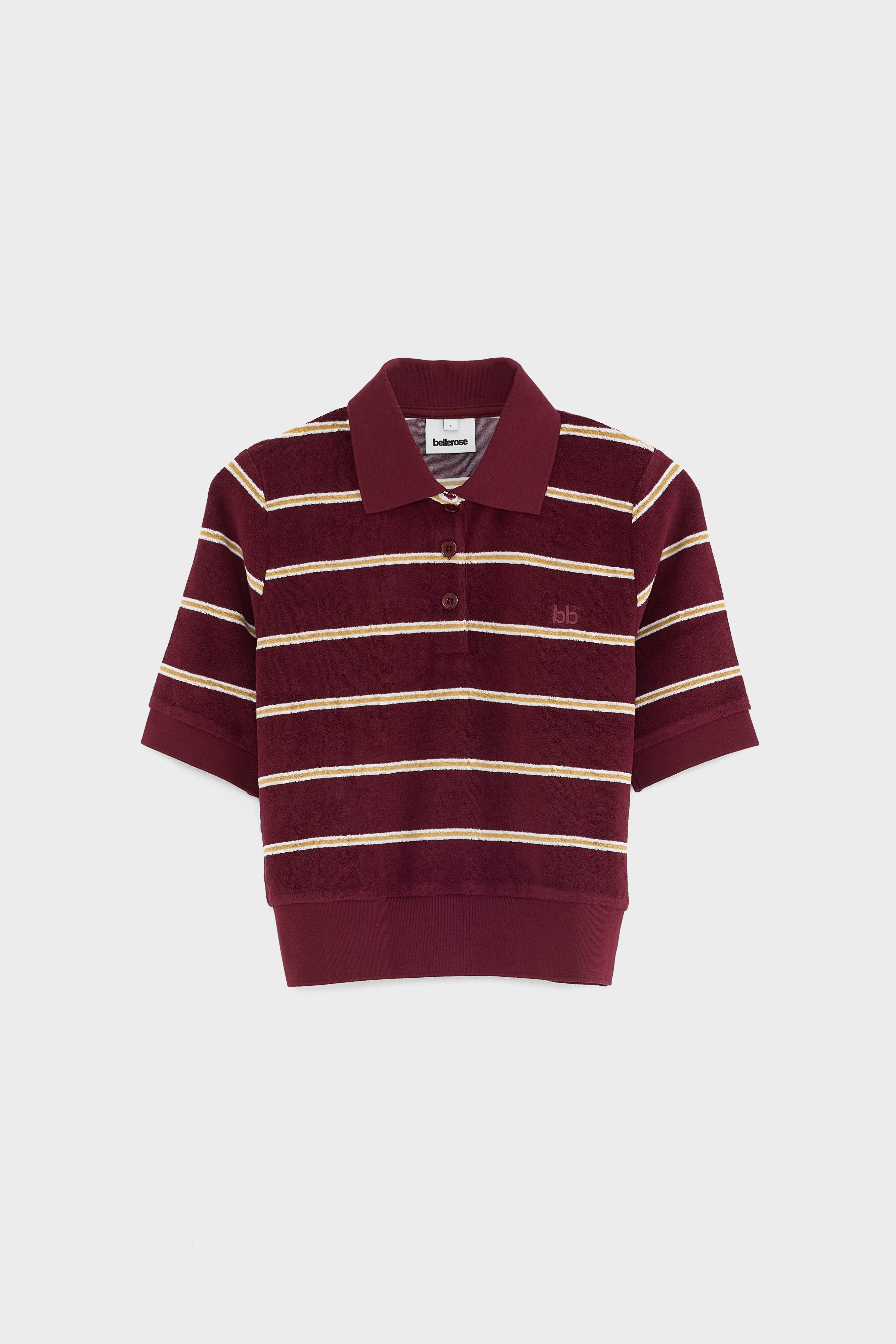 Crixus terry polo (261 / W / STRIPE A)