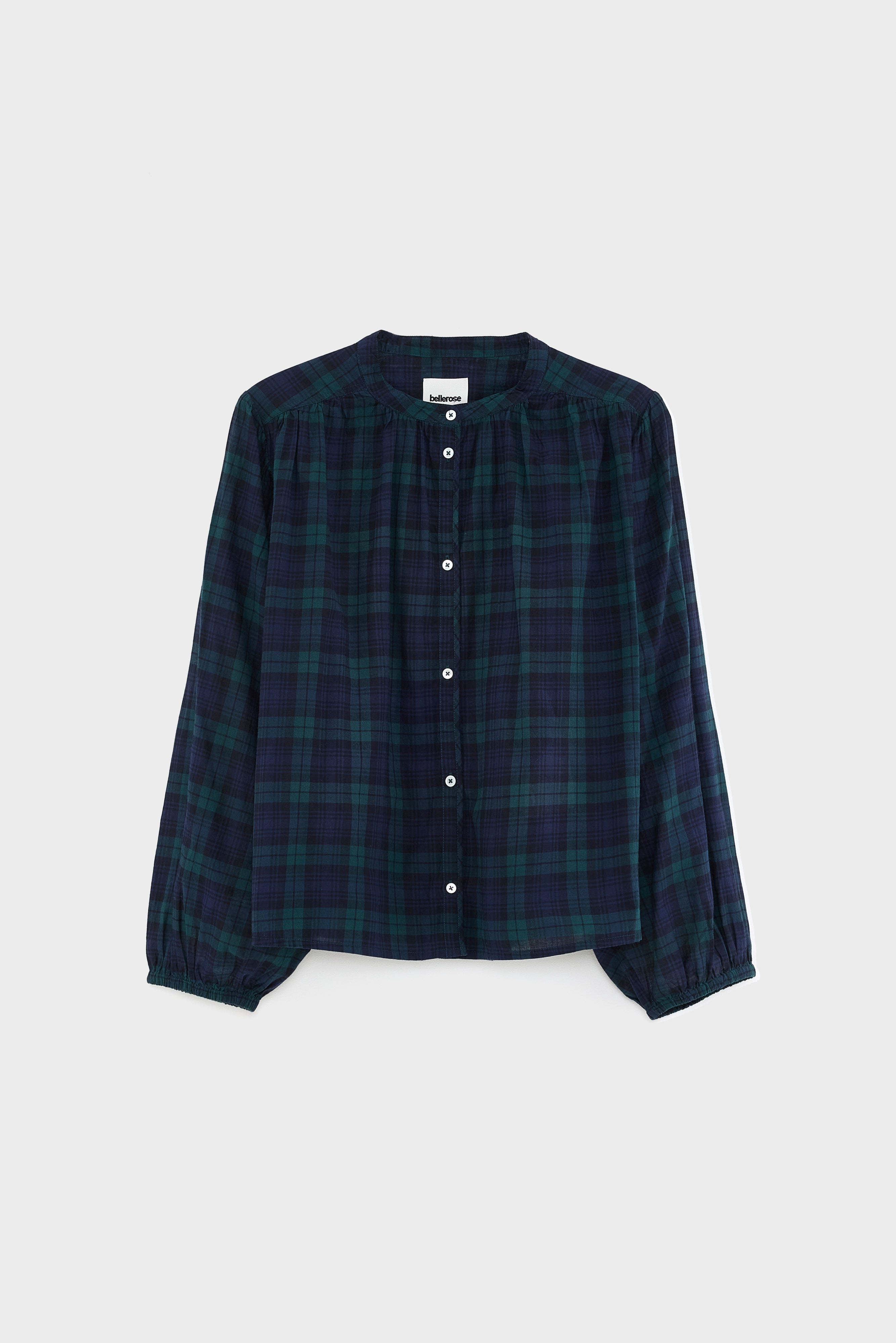 Cherry checked blouse (261 / W / CHECK A)