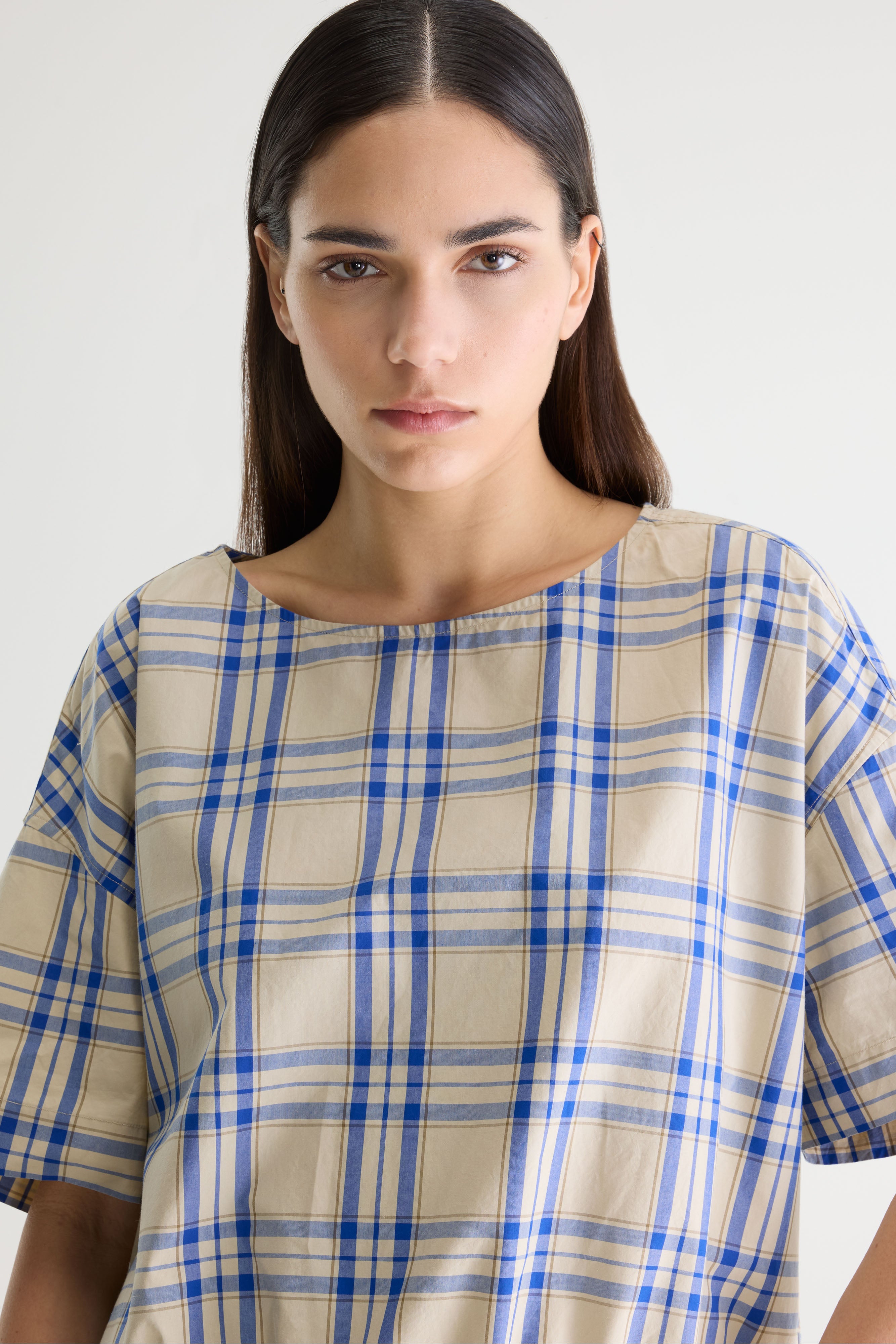 Gian Relaxed Blouse - Lazuli / Tabac For Women | Bellerose