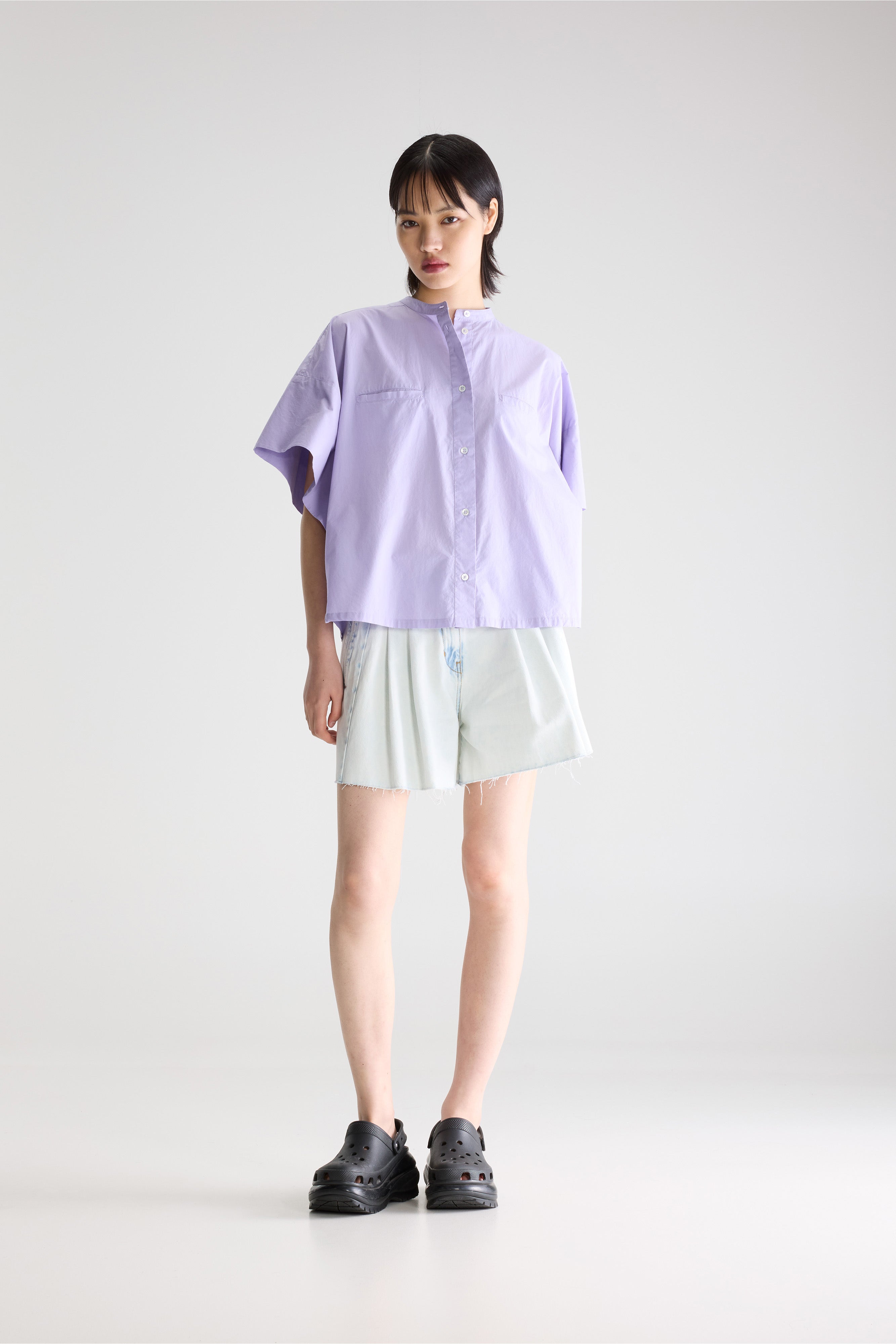 Cloe Sleeveless Shirt - Iris For Women | Bellerose