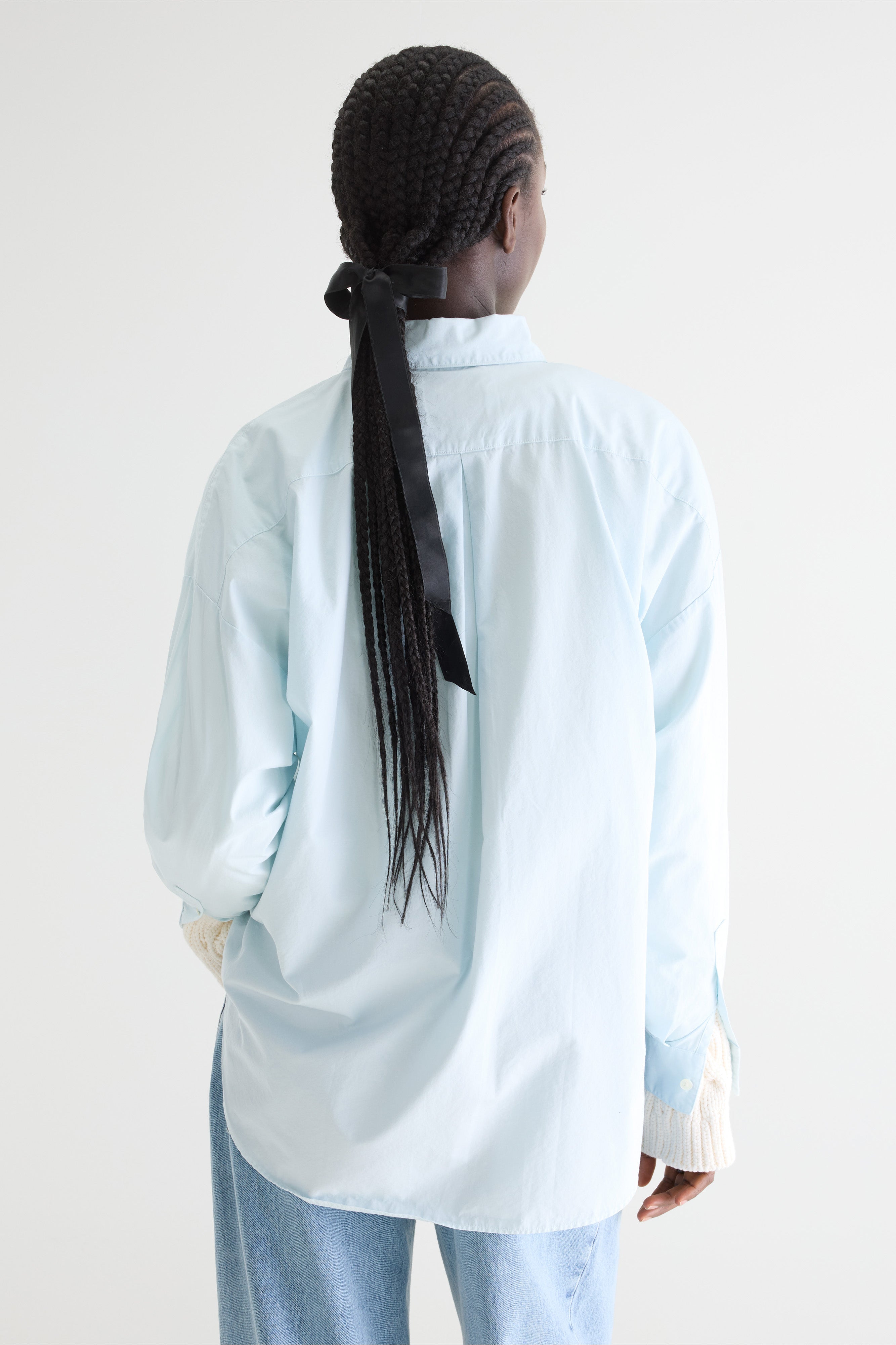 Giorgia Poplin Shirt - Frost For Women | Bellerose