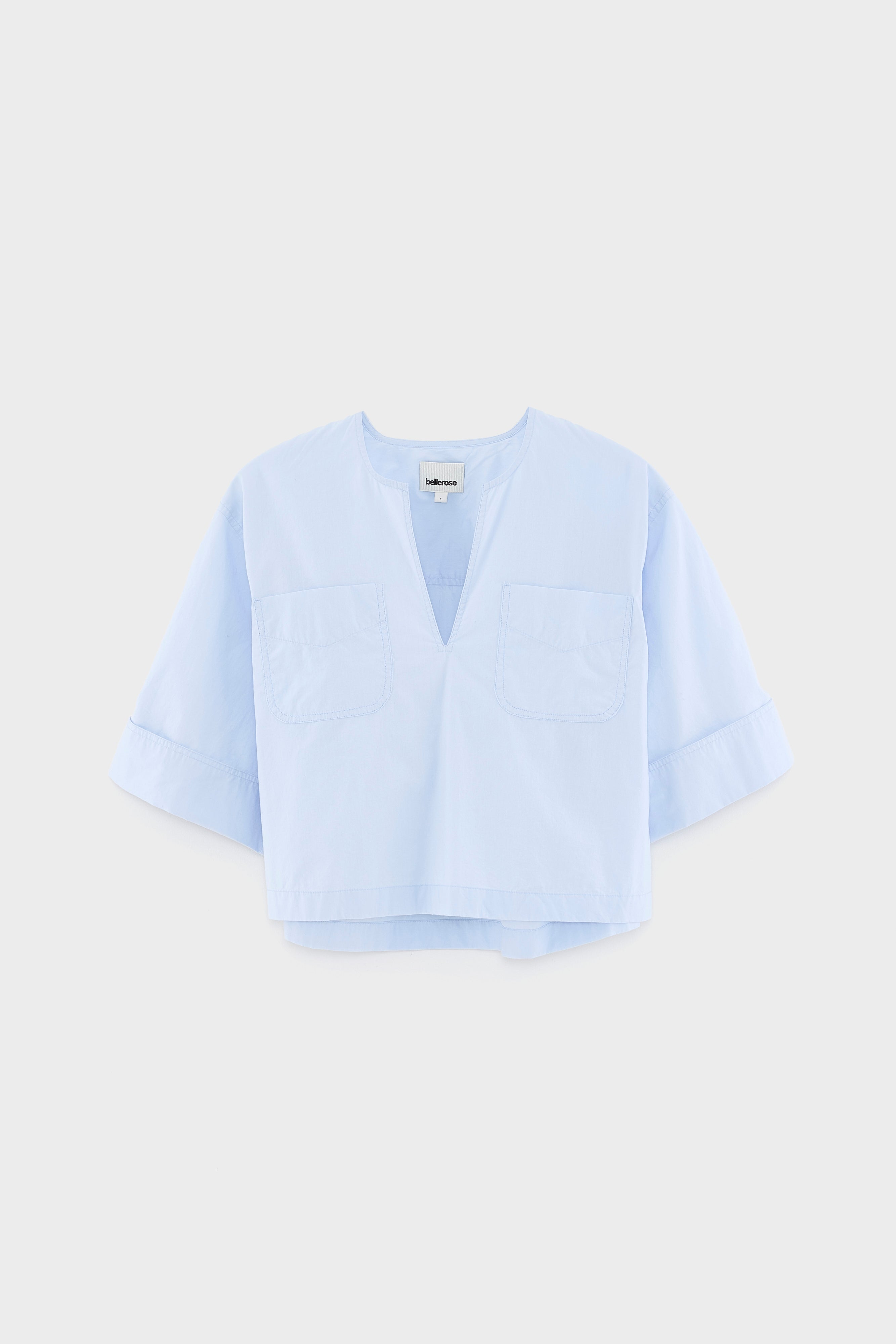 Chalk relaxed shirt (261 / W / MIST)