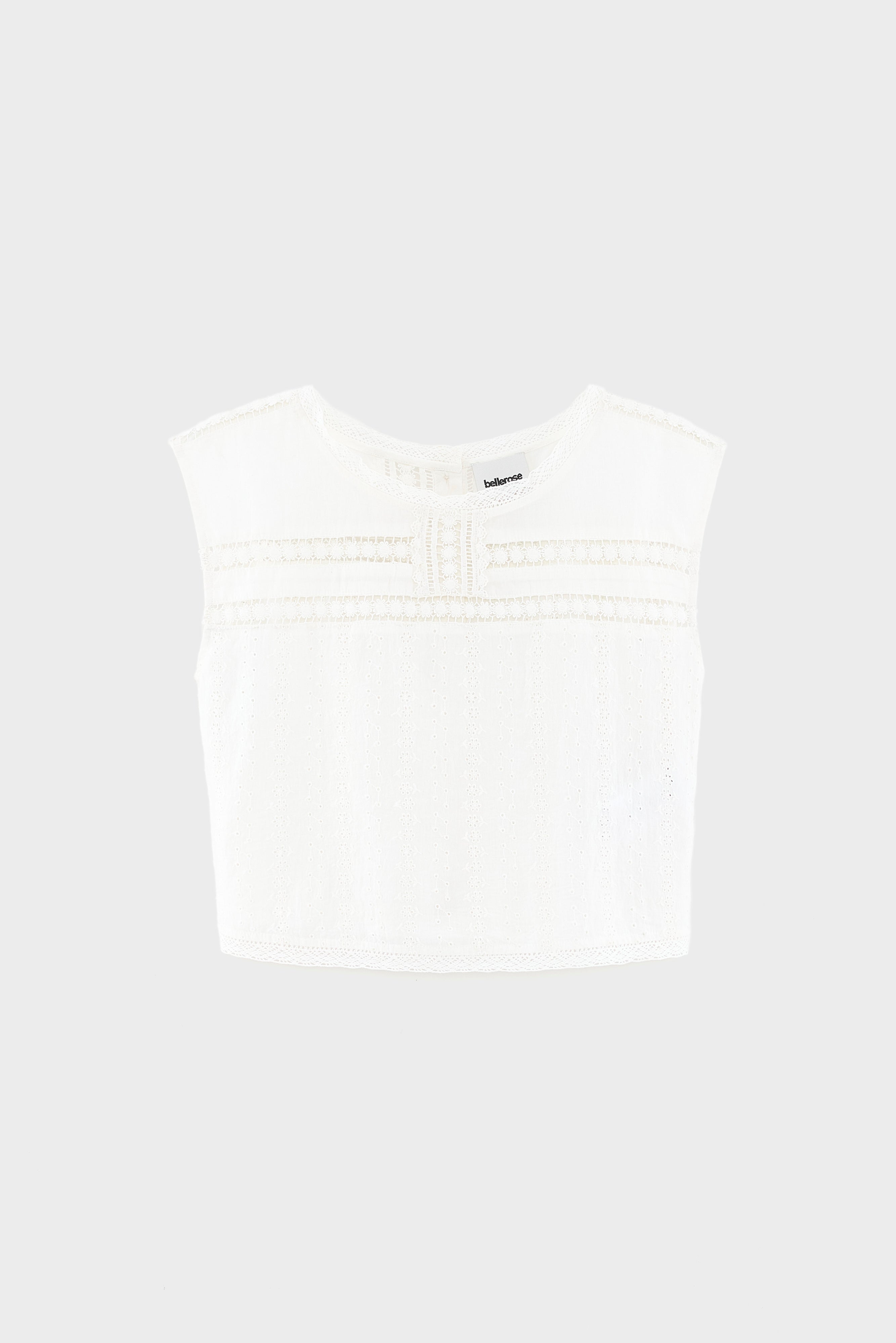Blouse brodée Donna (261 / W / WHITE)