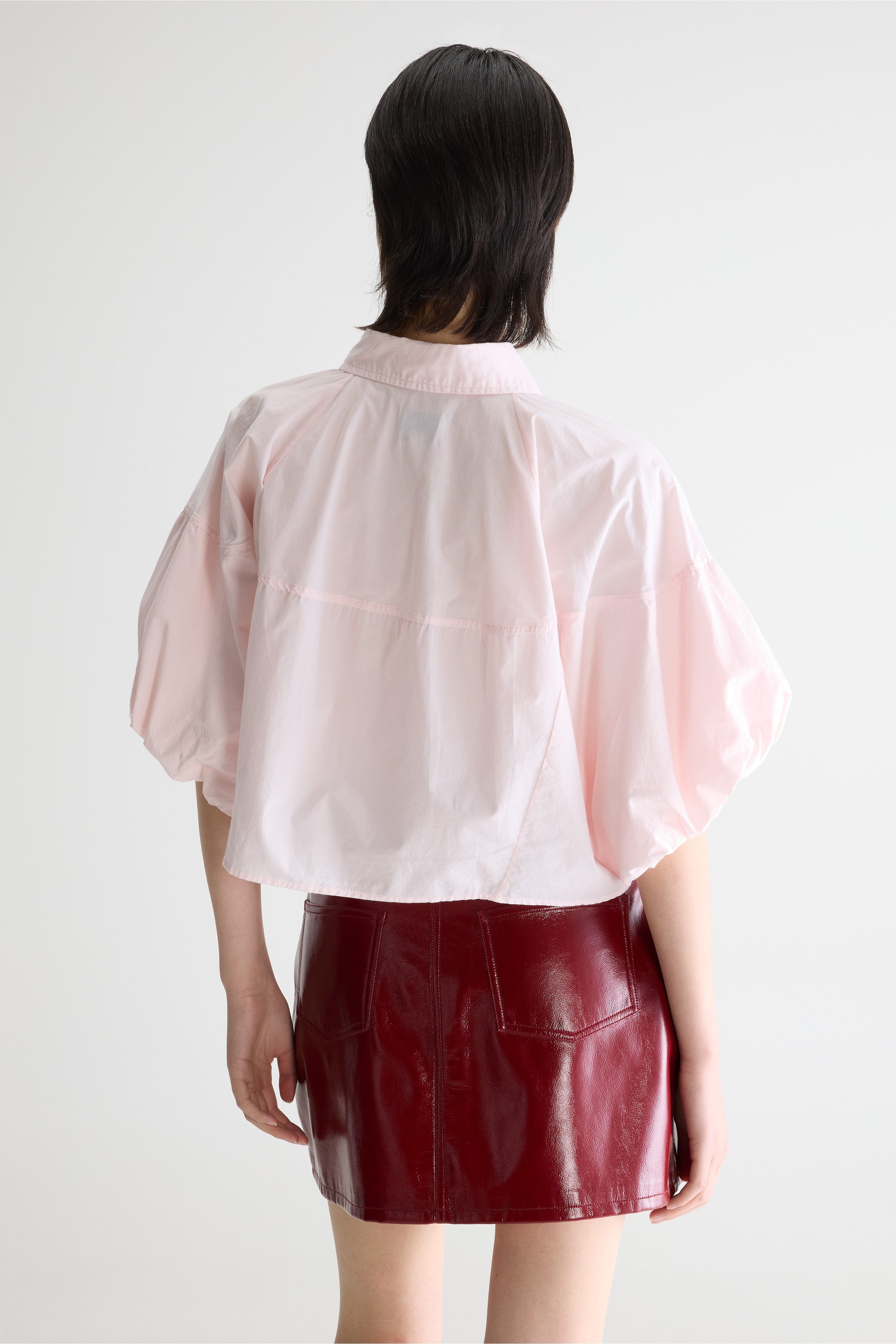 Cassy balloon shirt (261 / W / DUSK)