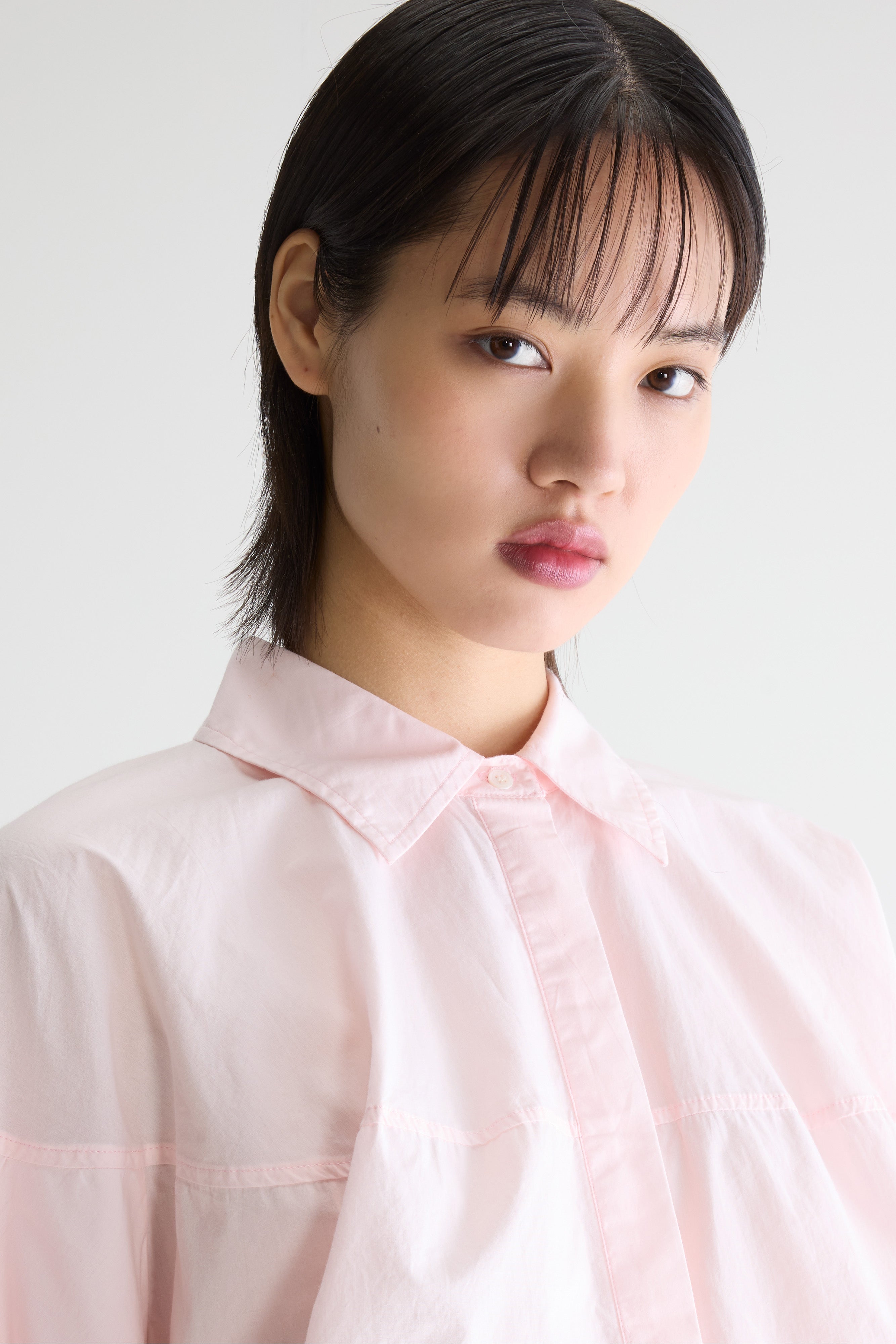 Cassy balloon shirt (261 / W / DUSK)