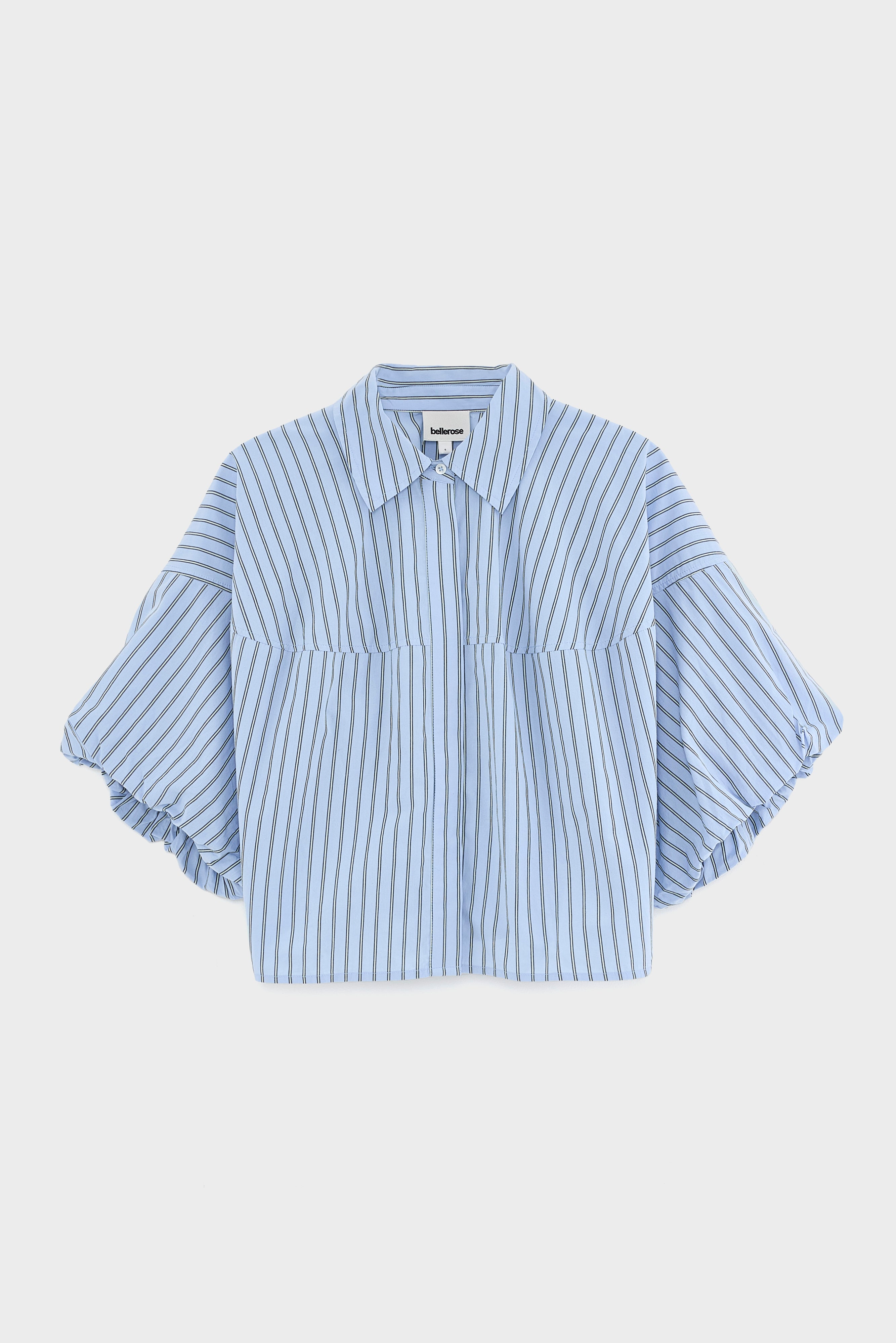 Cassy balloon shirt (261 / W / STRIPE B)
