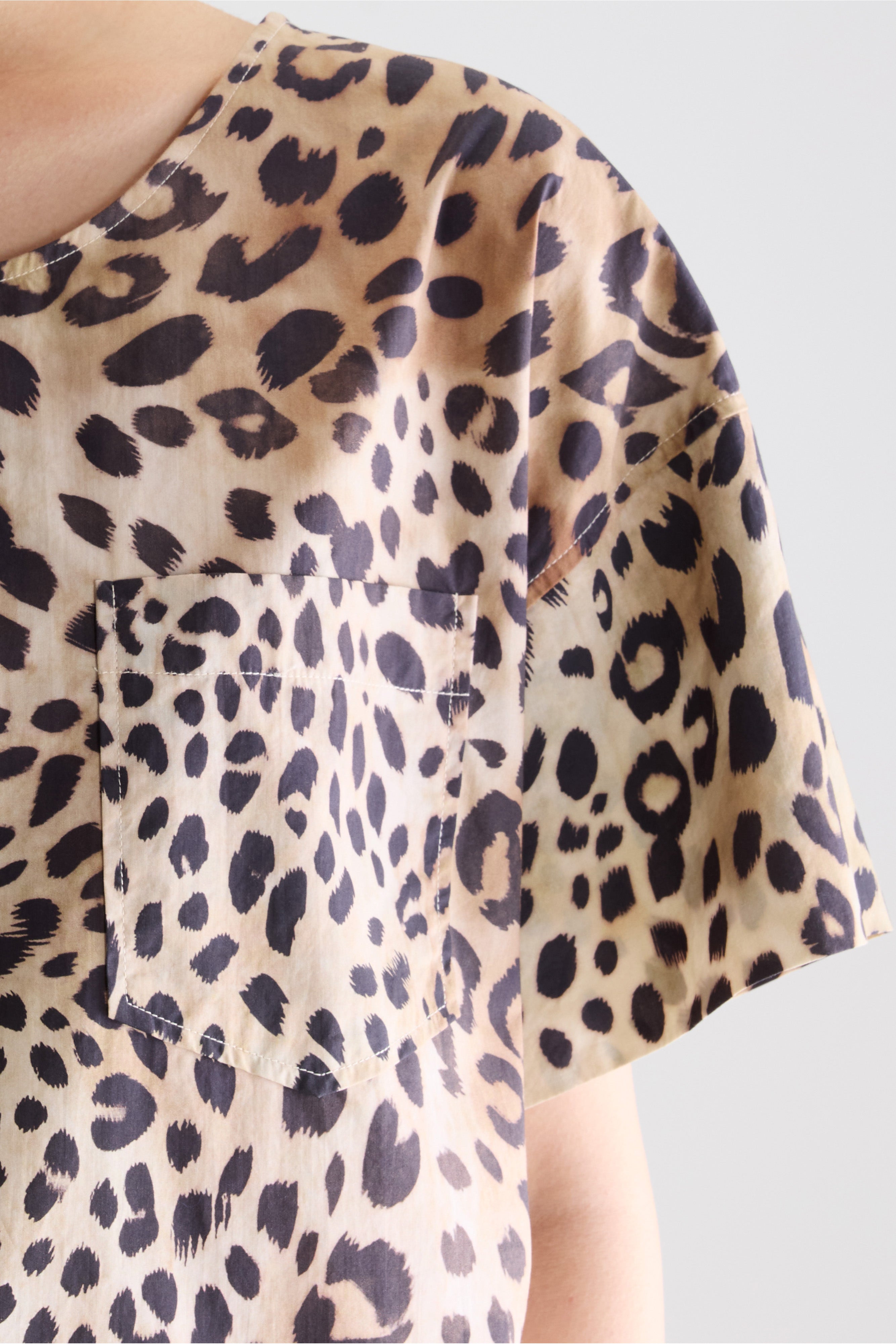 Soleil short sleeve blouse (261 / W / COMBO A)