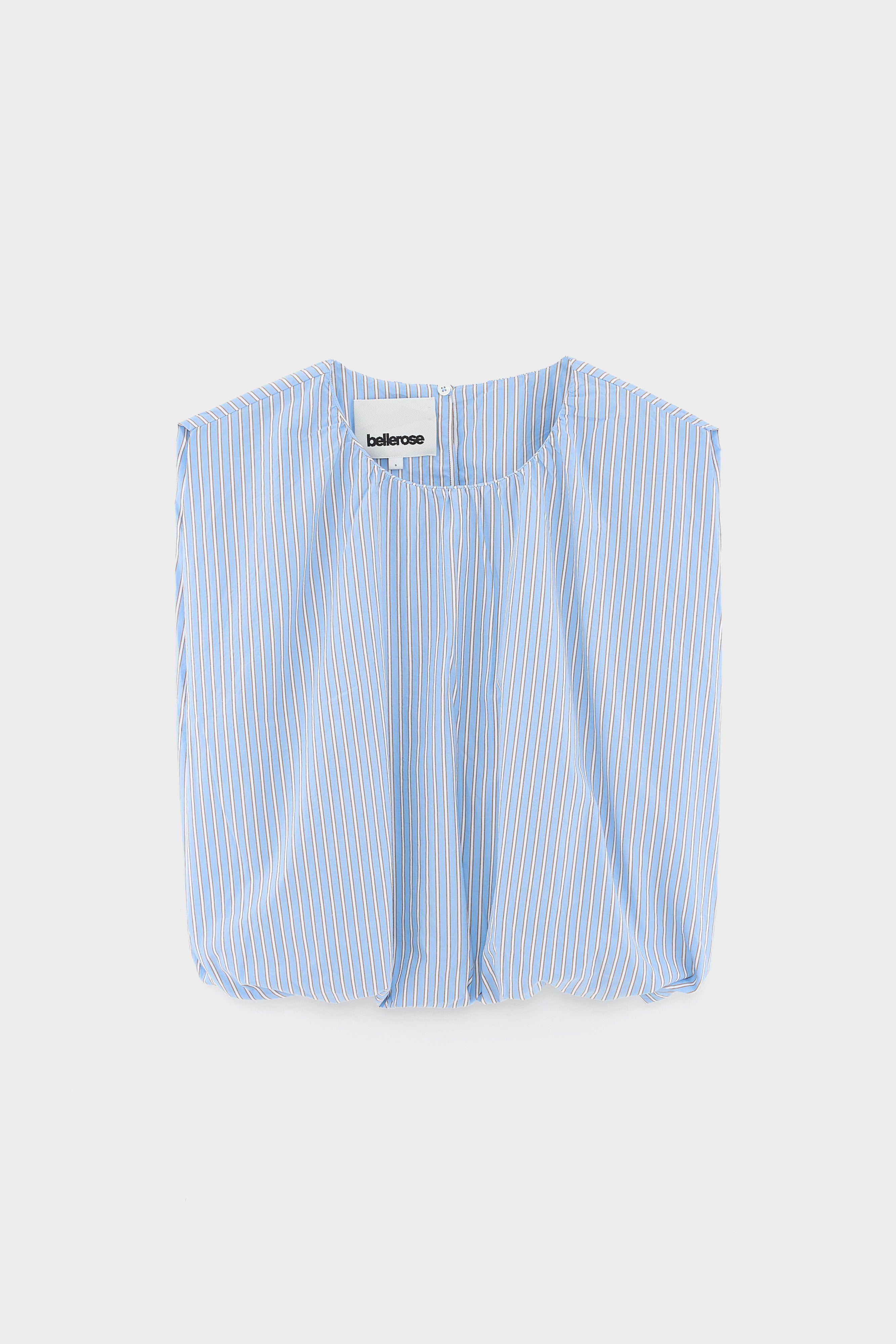 Giada balloon blouse (261 / W / STRIPE B)