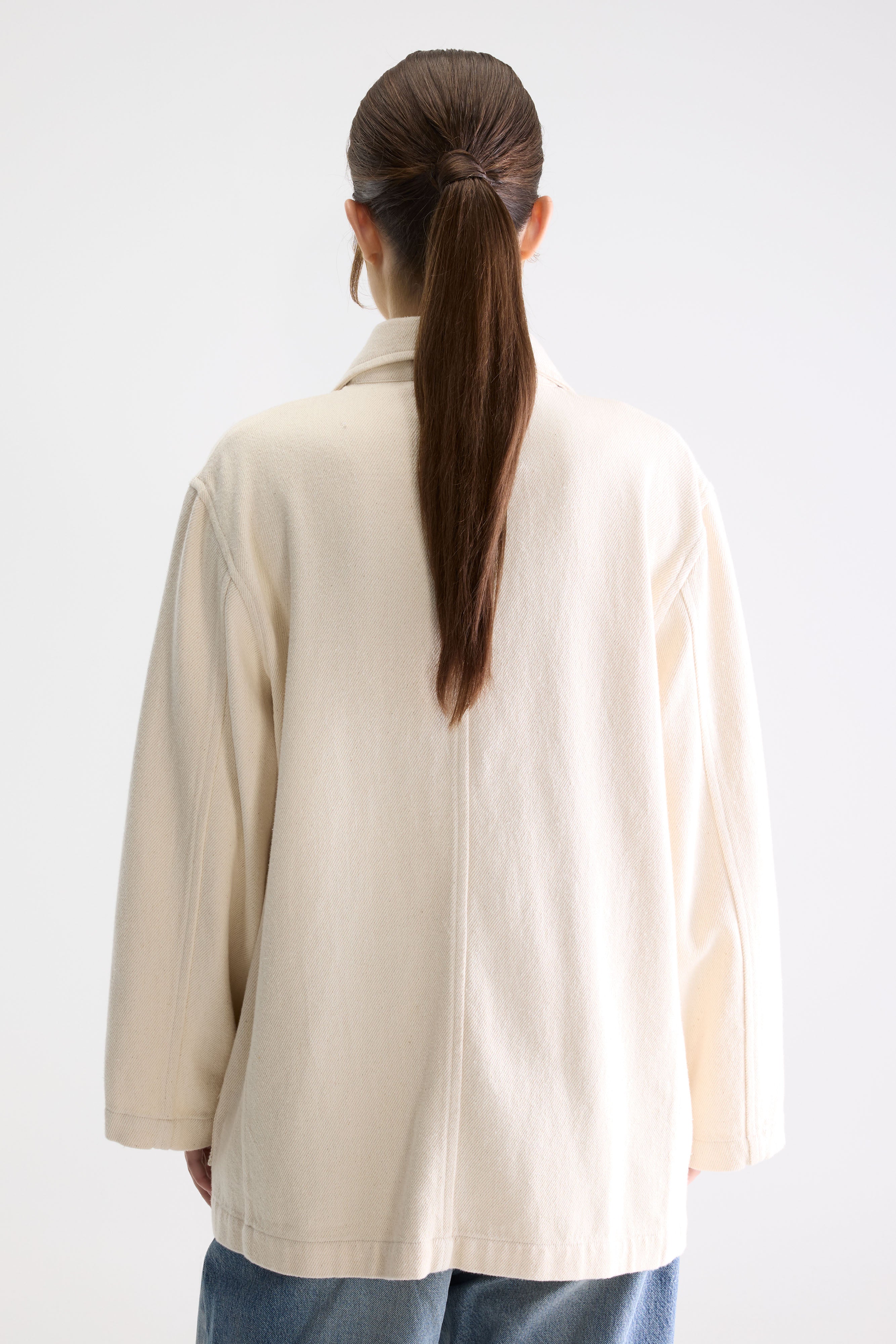 Jazzy relaxed blazer (261 / W / NATURAL)