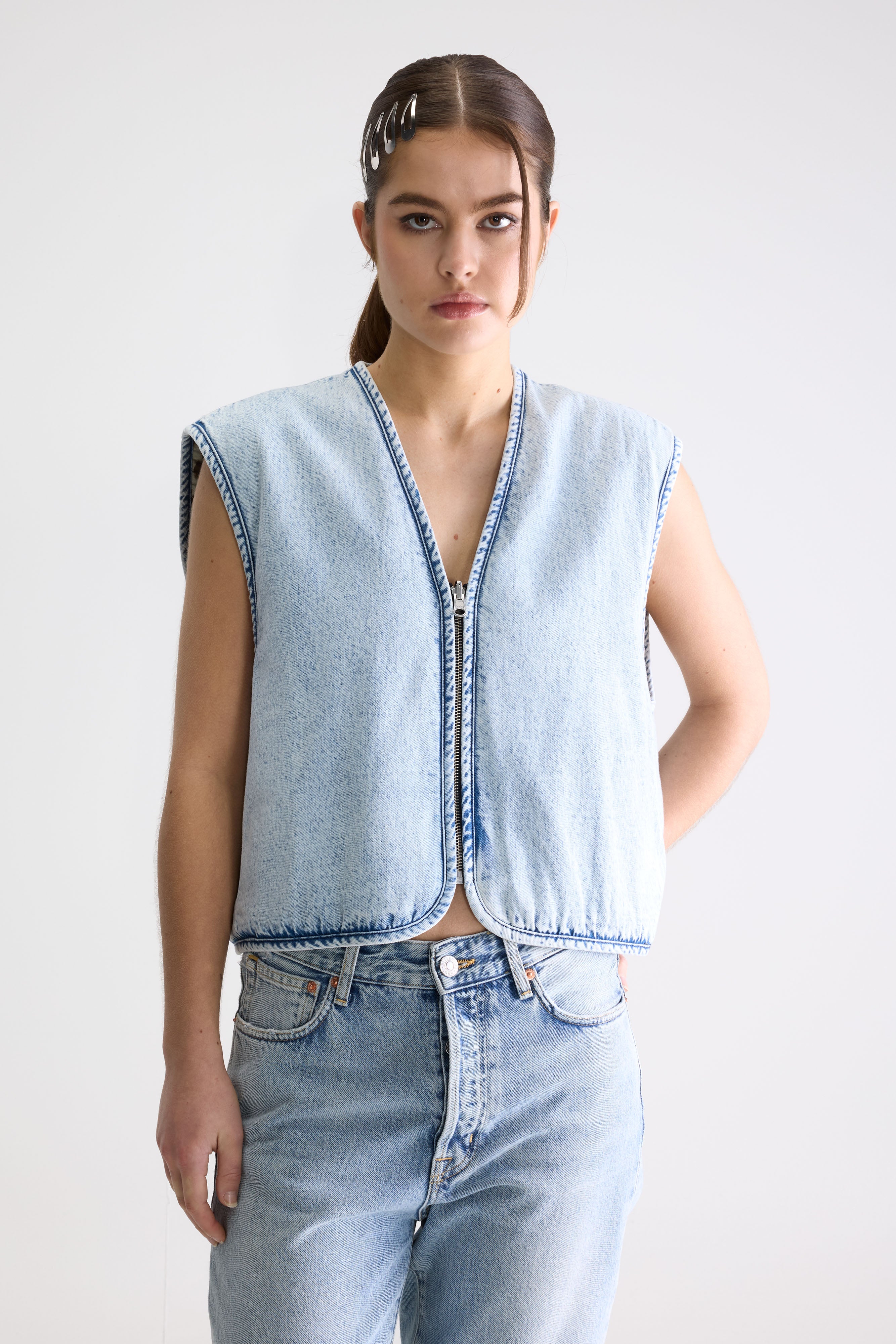 Joannie denim bodywarmer (261 / W / COMBO A)