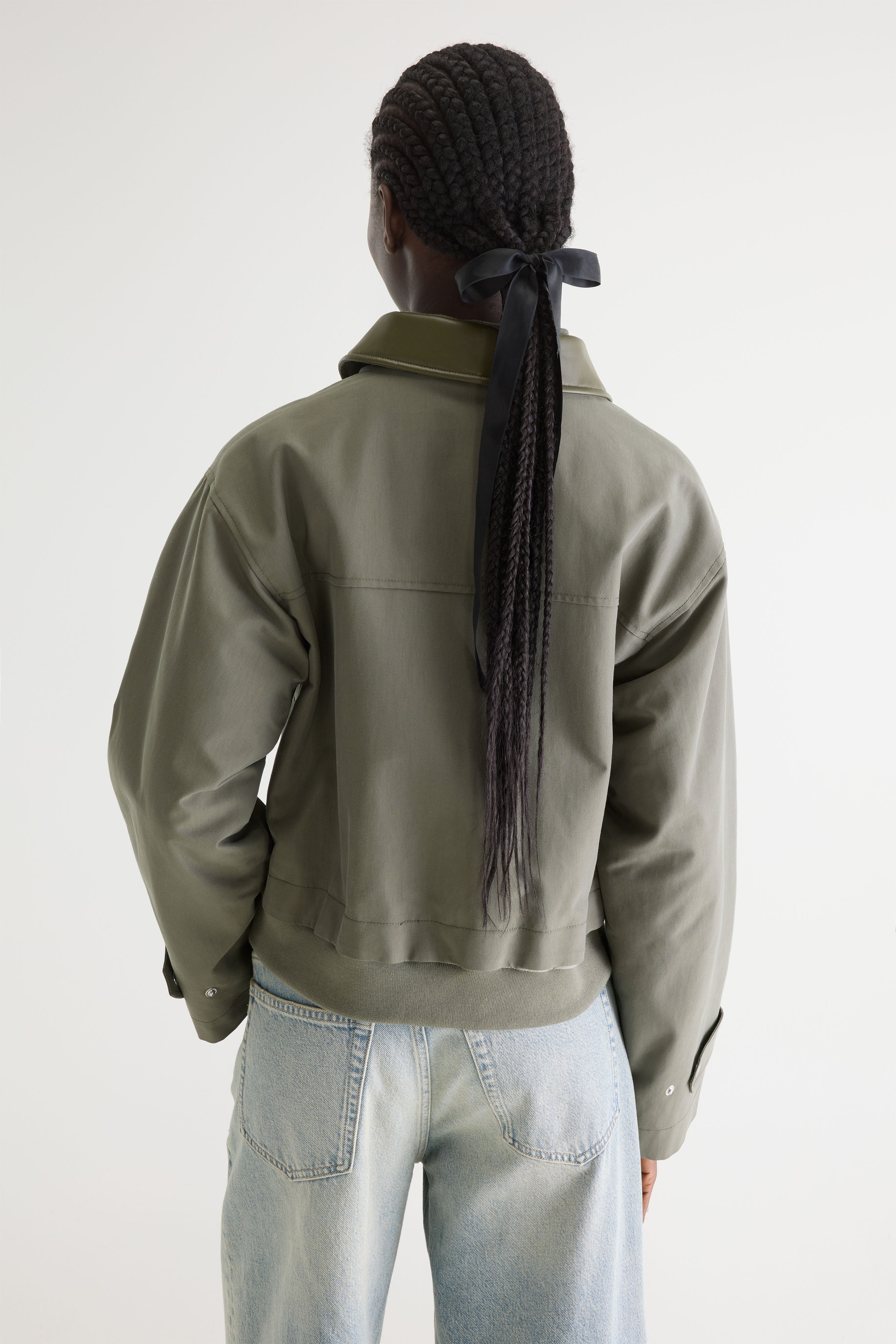 Jenner relaxed jacket (261 / W / SAGE)