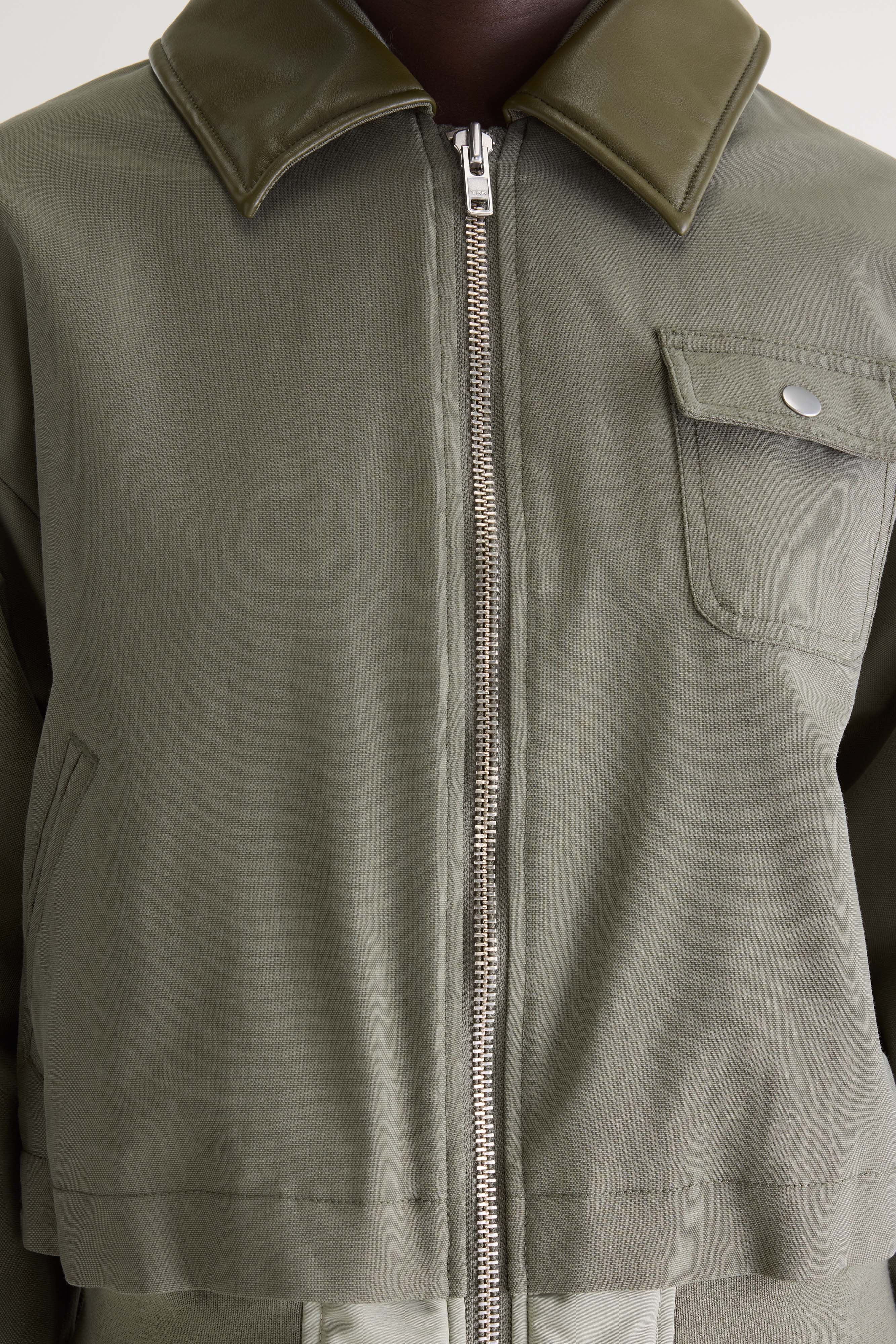 Jenner relaxed jacket (261 / W / SAGE)