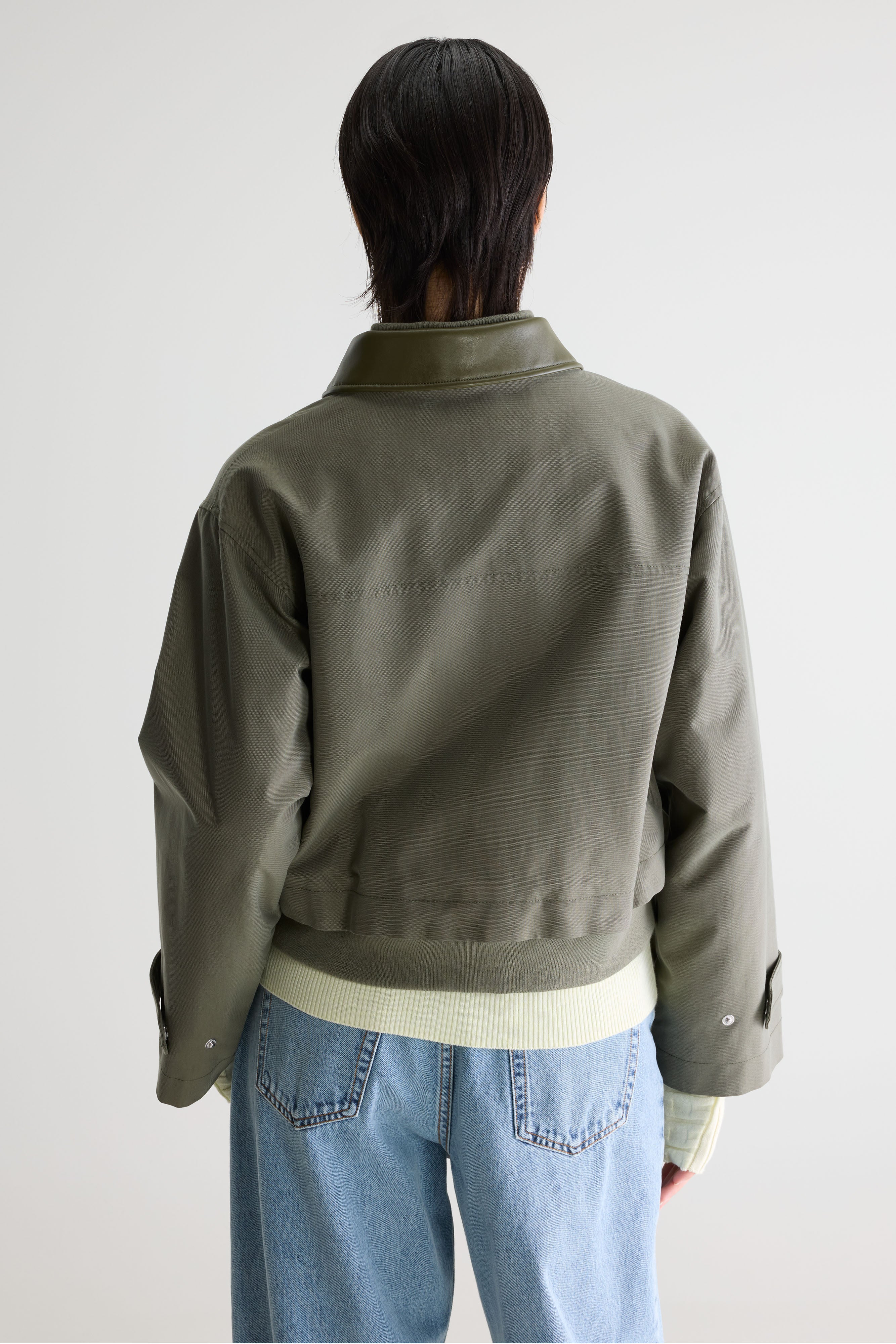 Jenner relaxed jacket (261 / W / SAGE)