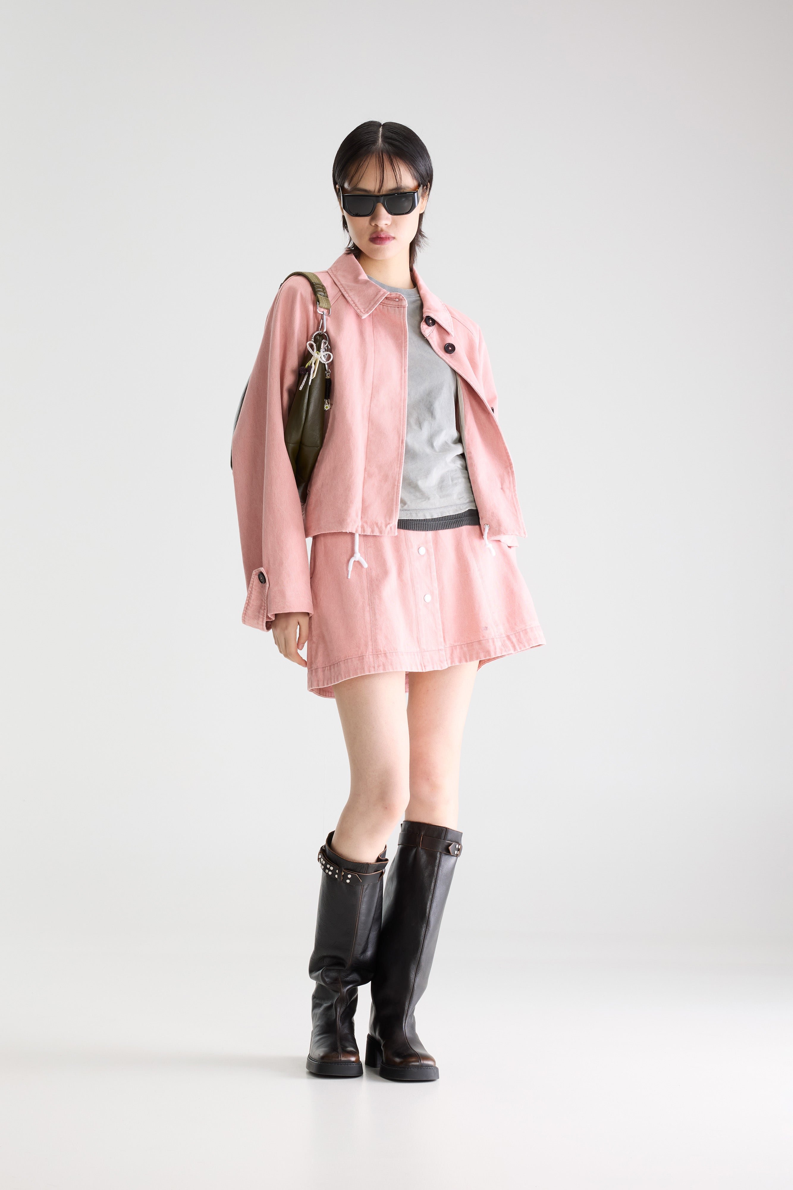 Jessy Denim Jacket - Vintage stone wash For Women | Bellerose