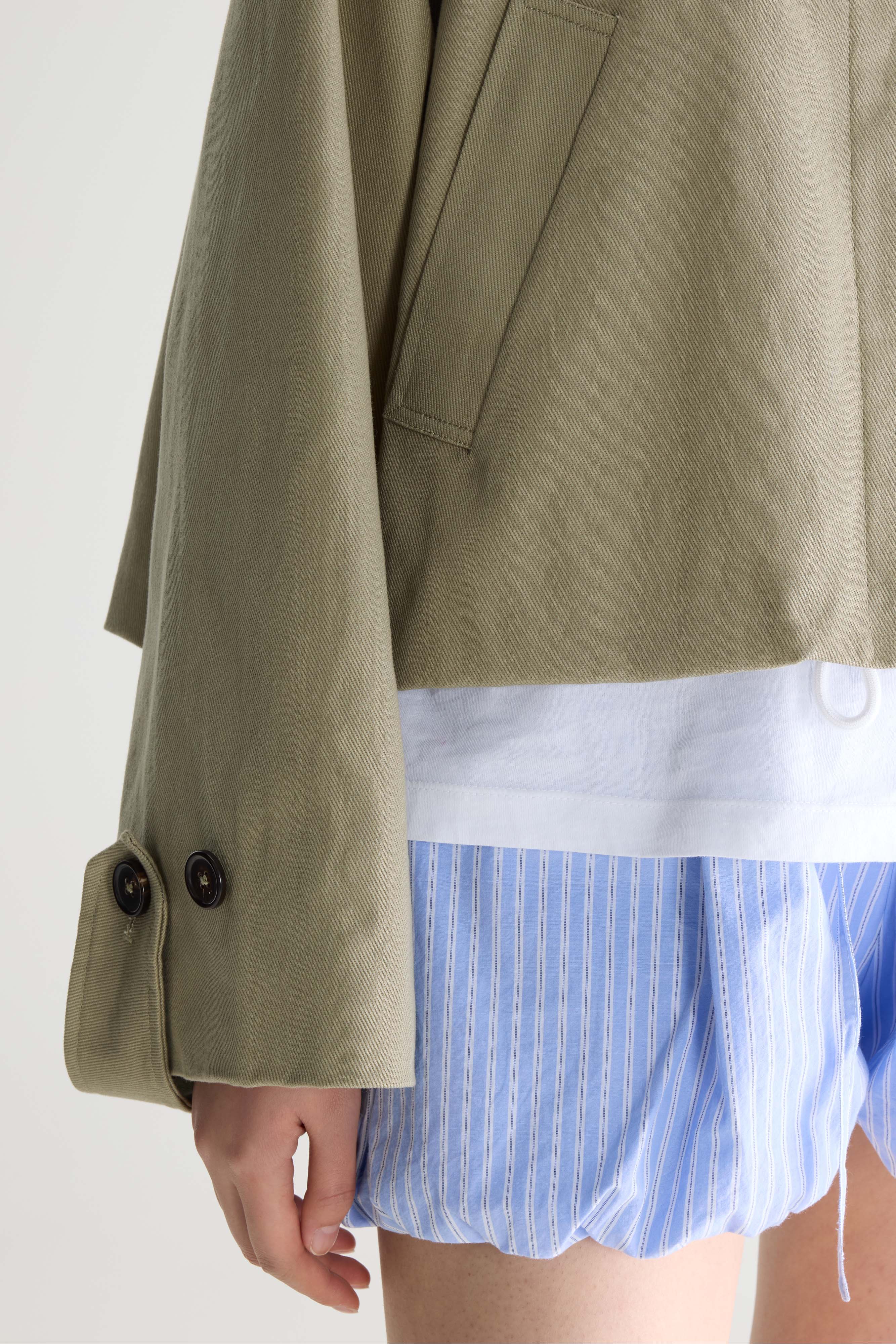 Jessy denim jacket (261 / W / EUCALYPTUS)