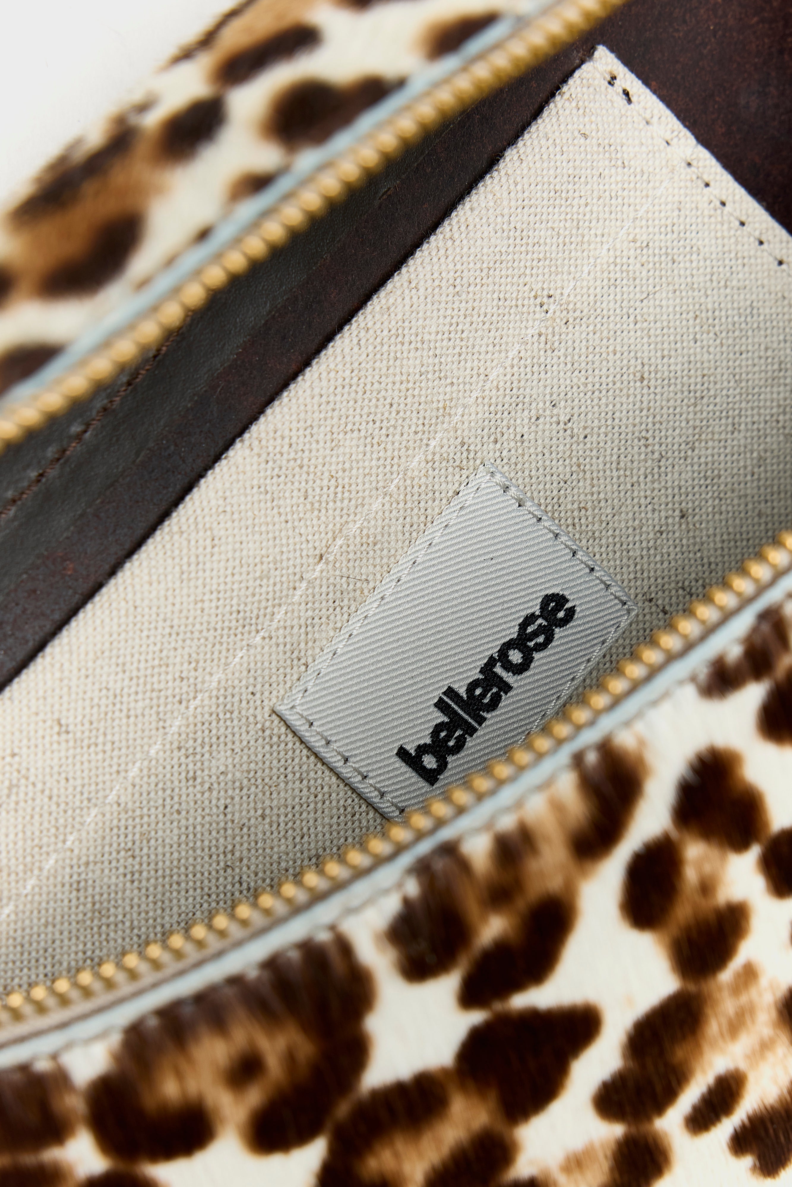 Rosie Sling Bag - Dark roast / Nuage / Suede For Women | Bellerose