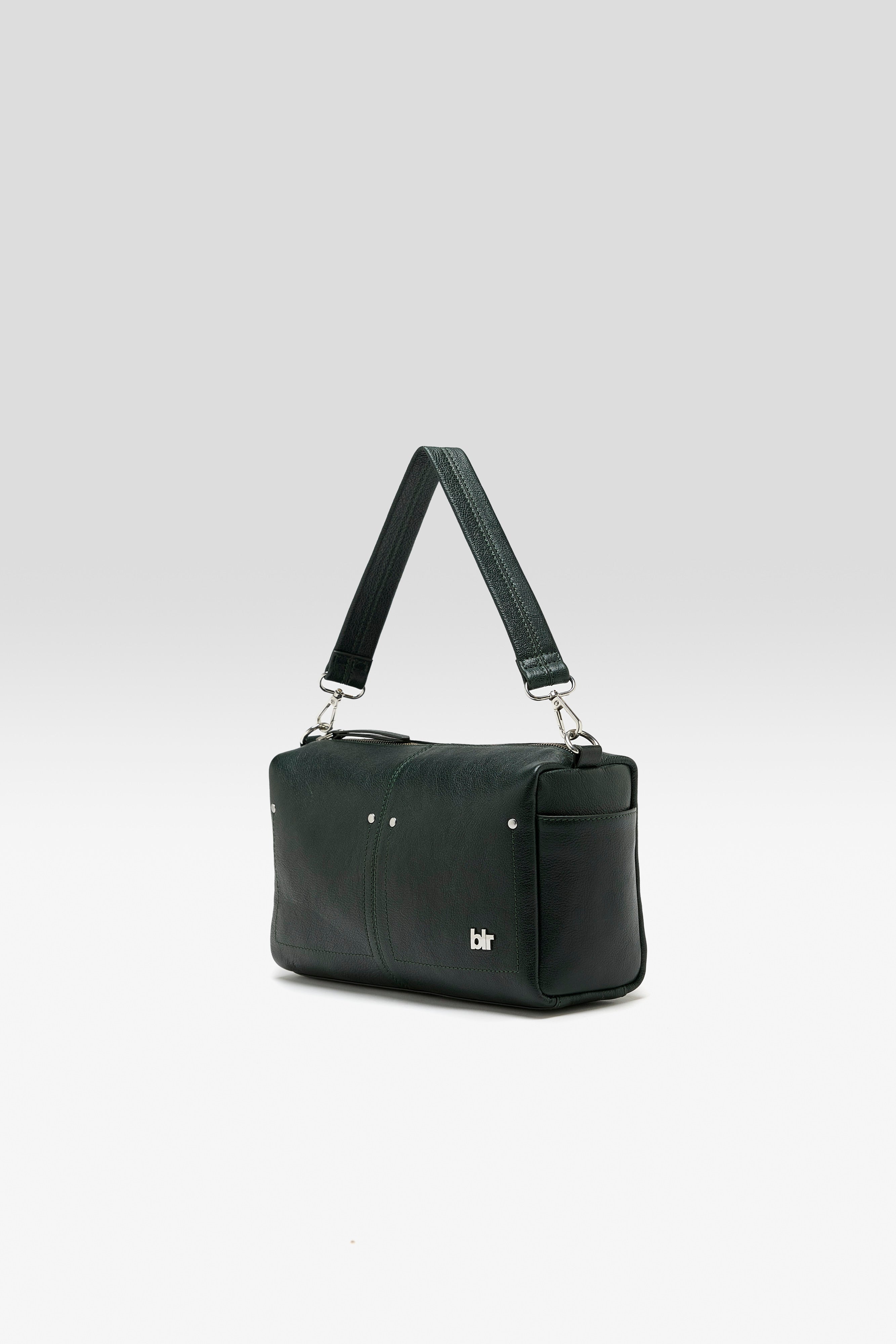 Duol leather handbag (261 / W / BOTTLE)