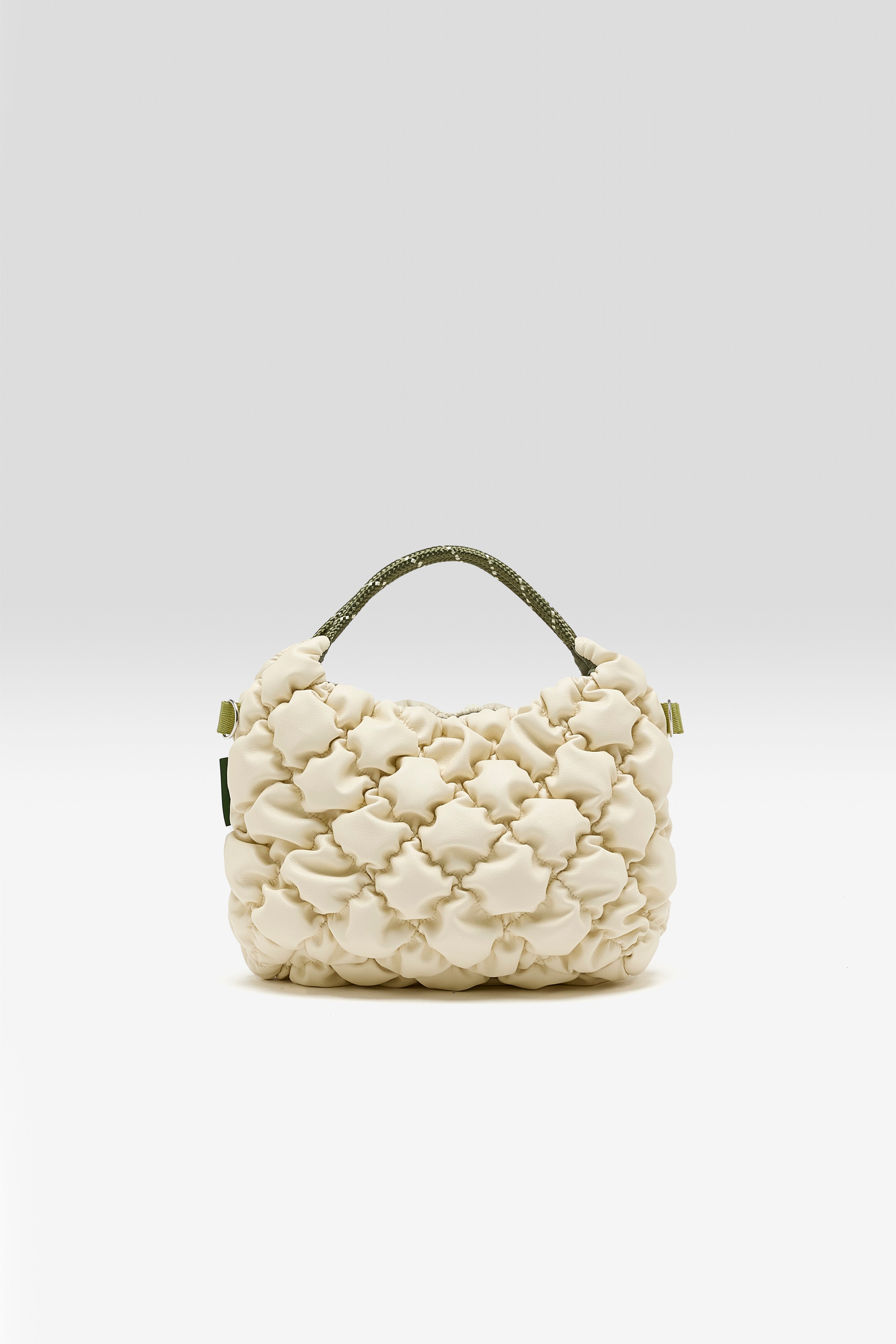 Helcro Padded Shoulder Bag - Bamboo / Cream For Women | Bellerose