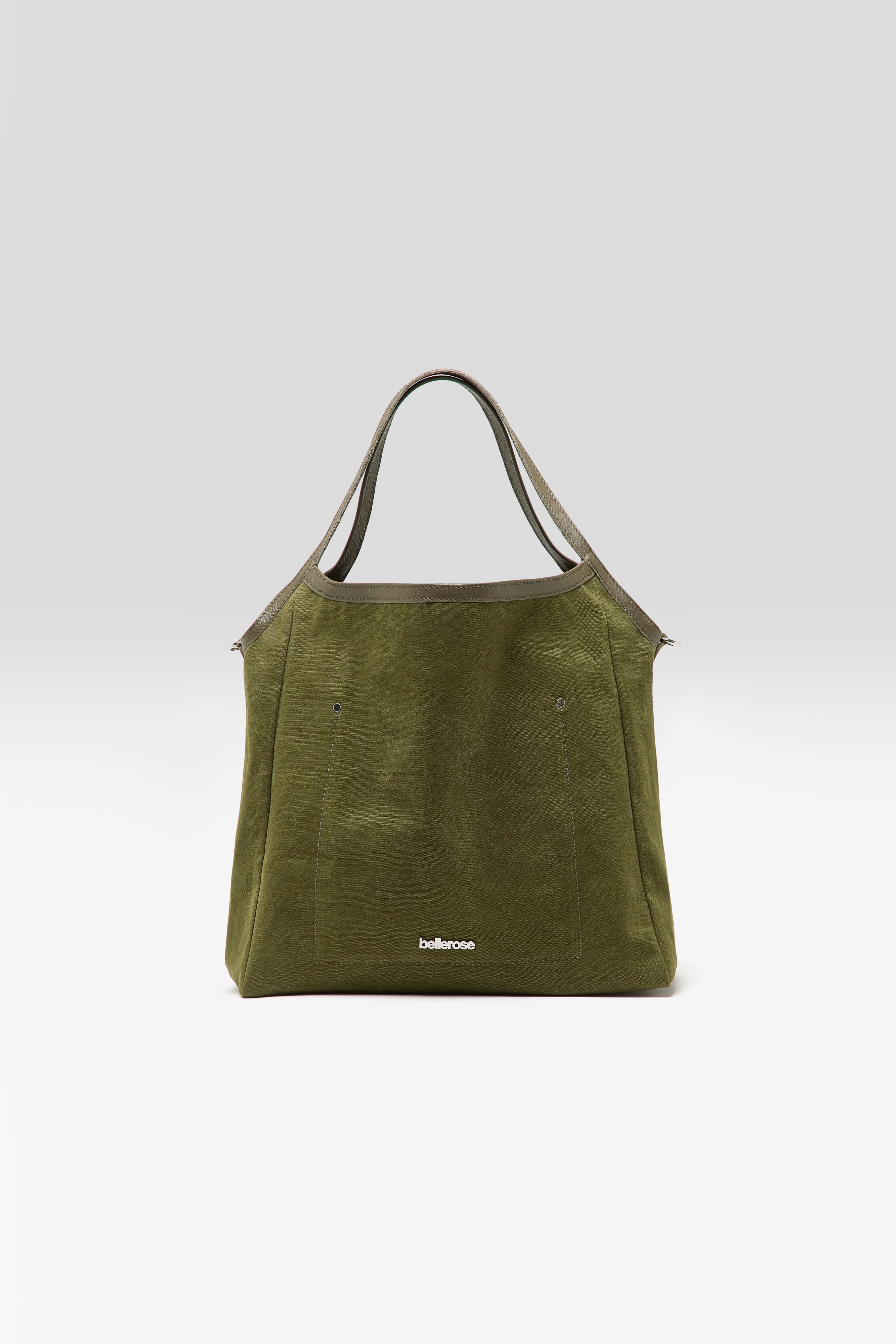 Singa Canvas Handbag - Olive For Women | Bellerose