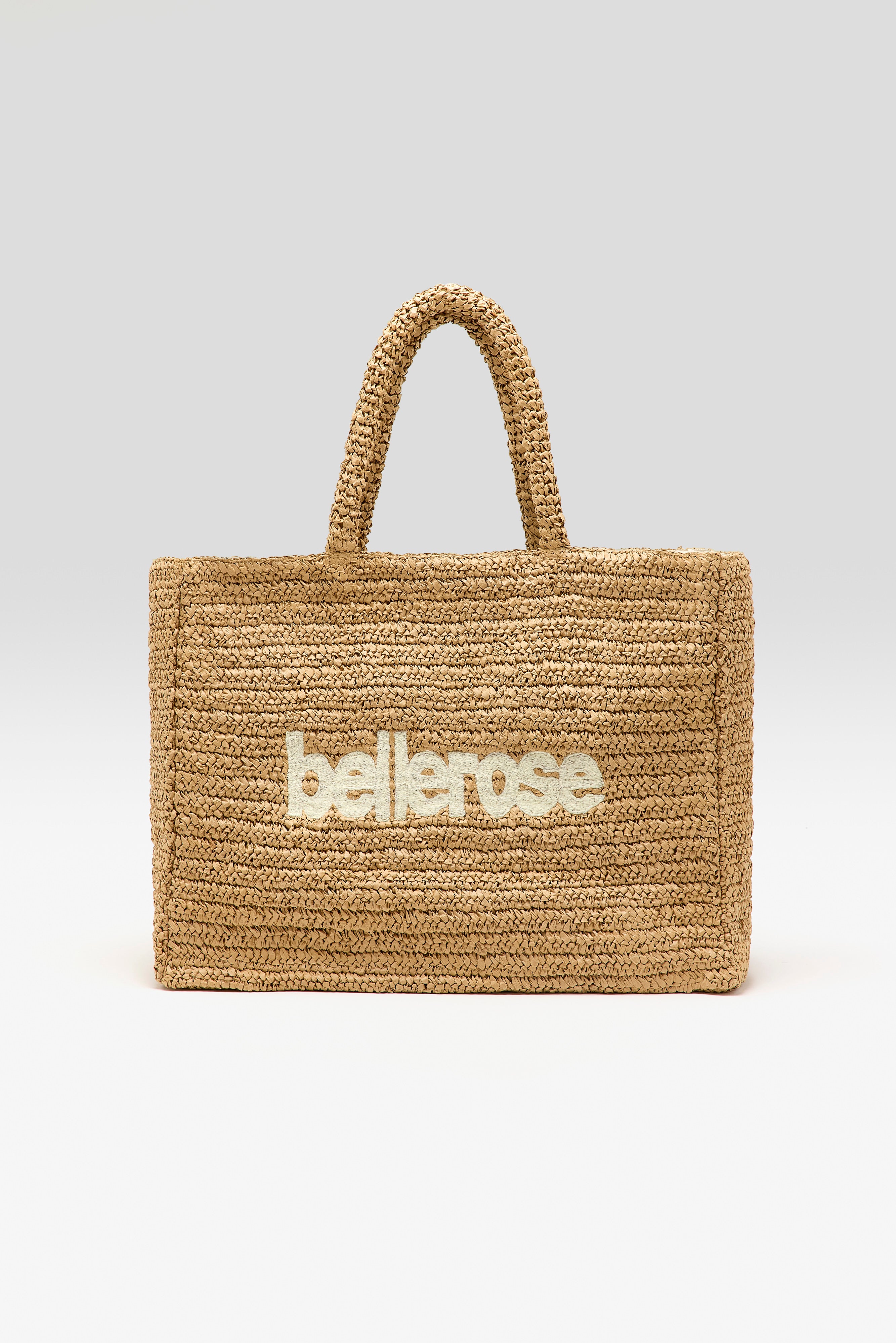 Itop Straw Shopping Bag - Butter / Natural / Worker For Women | Bellerose