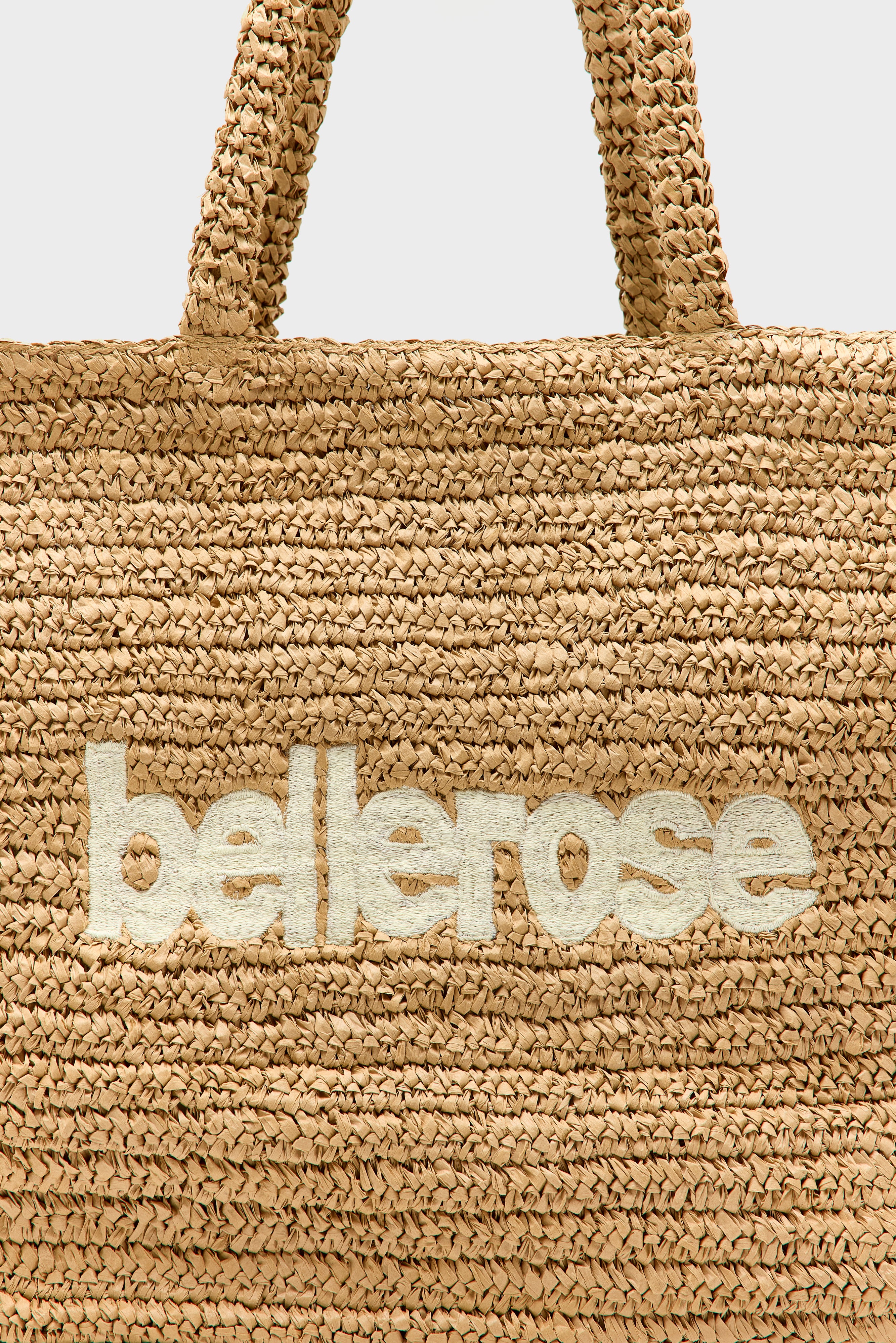 Itop straw shopping bag (261 / W / NATURAL)