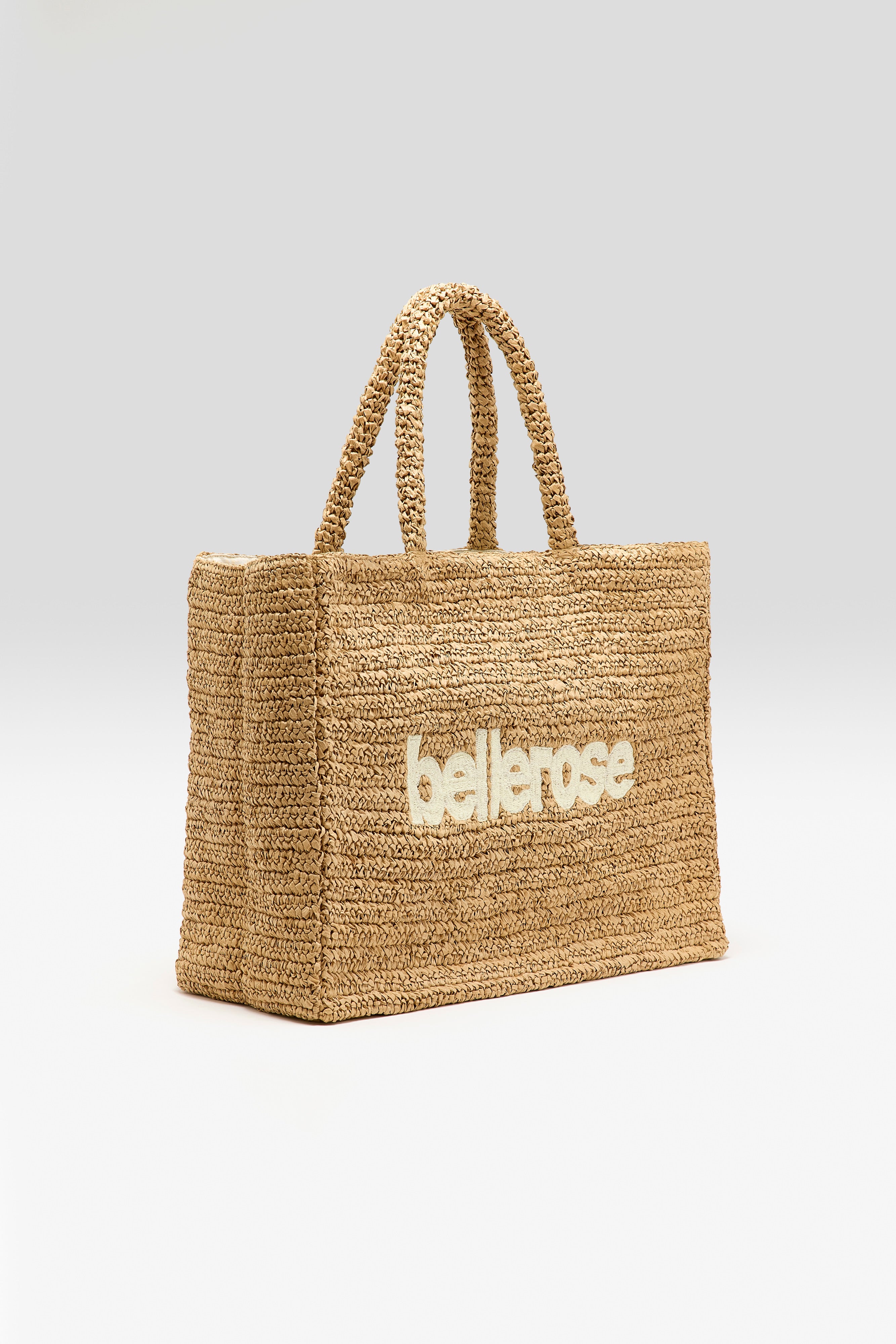 Itop straw shopping bag (261 / W / NATURAL)