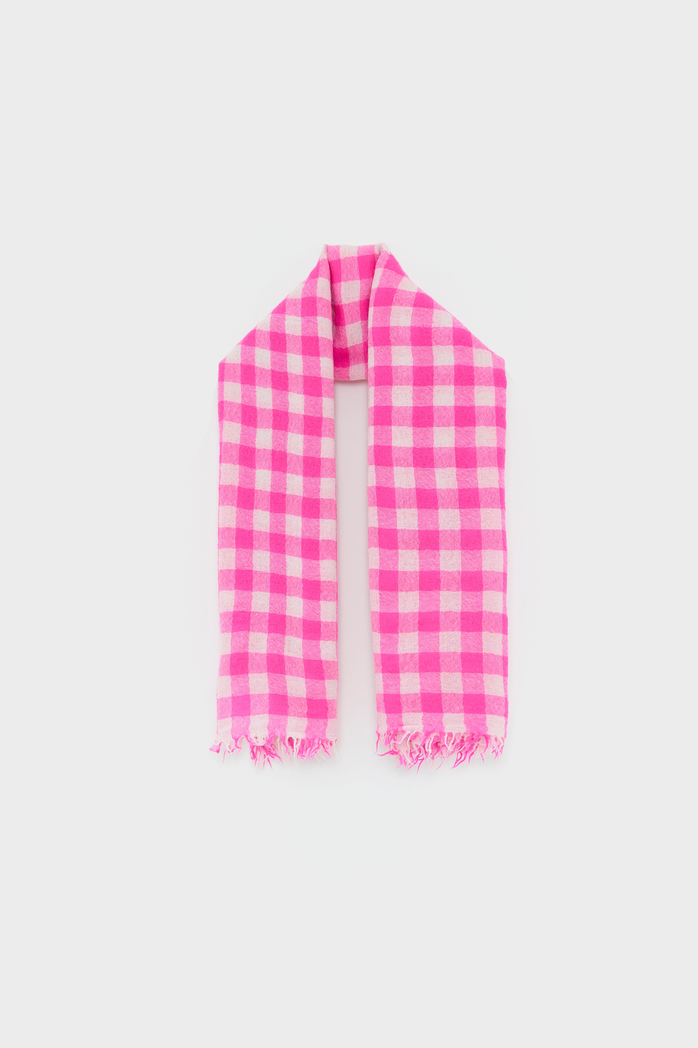 Sunn Square Scarf - Fluo pink / Lotus For Women | Bellerose