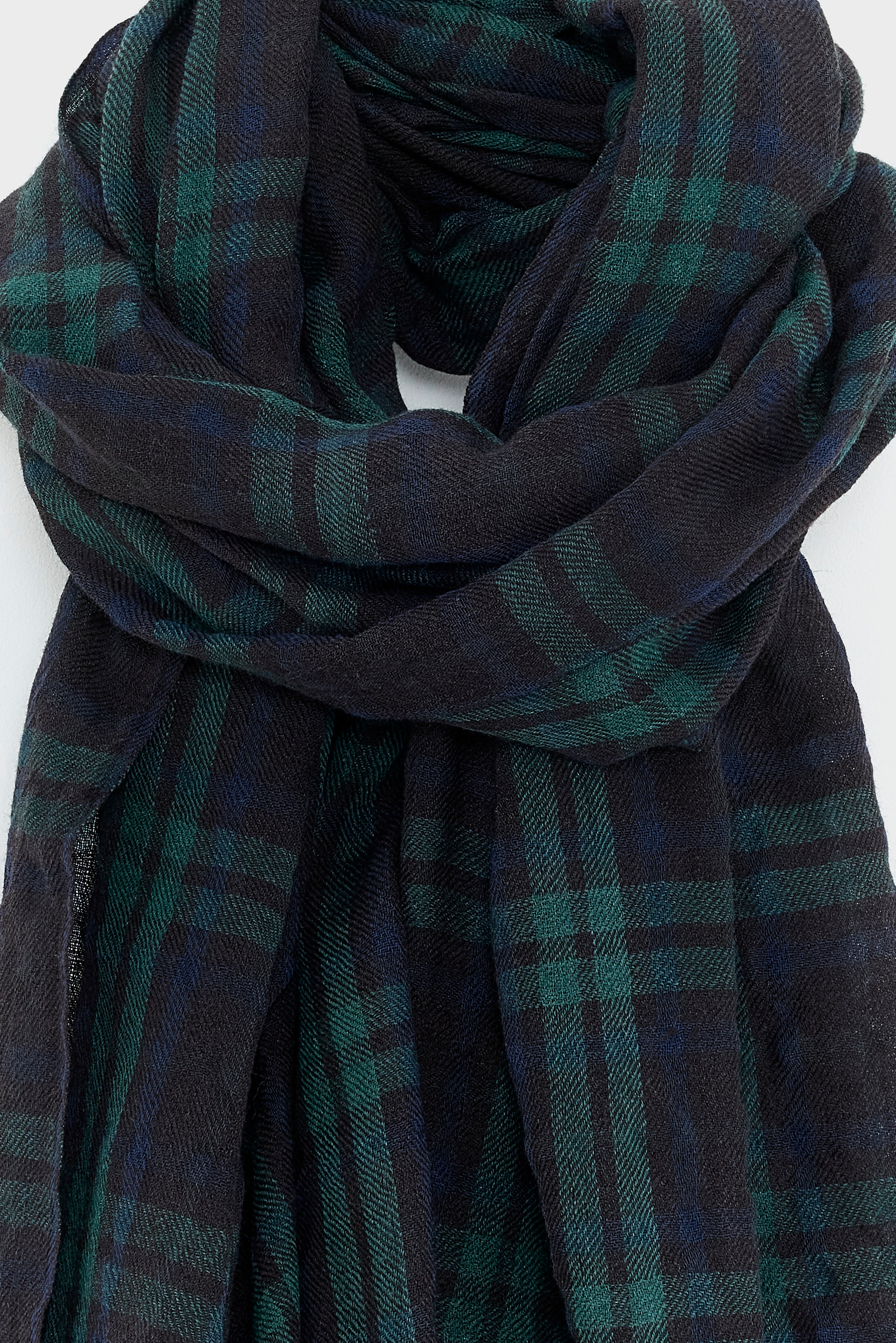 Shiki checked scarf (261 / W / CHECK A)