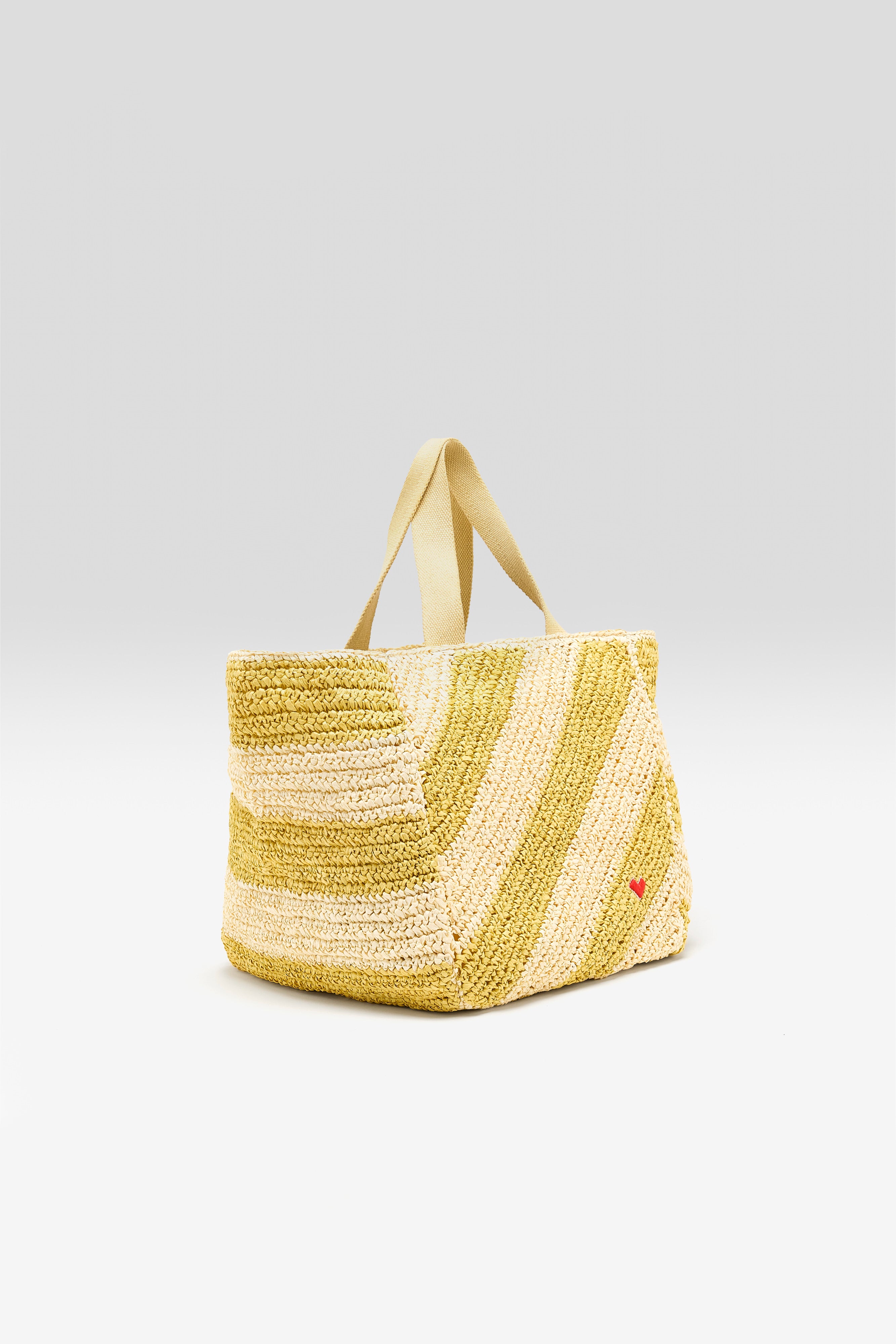 Ibias large handbag (261 / W / STRIPE A)
