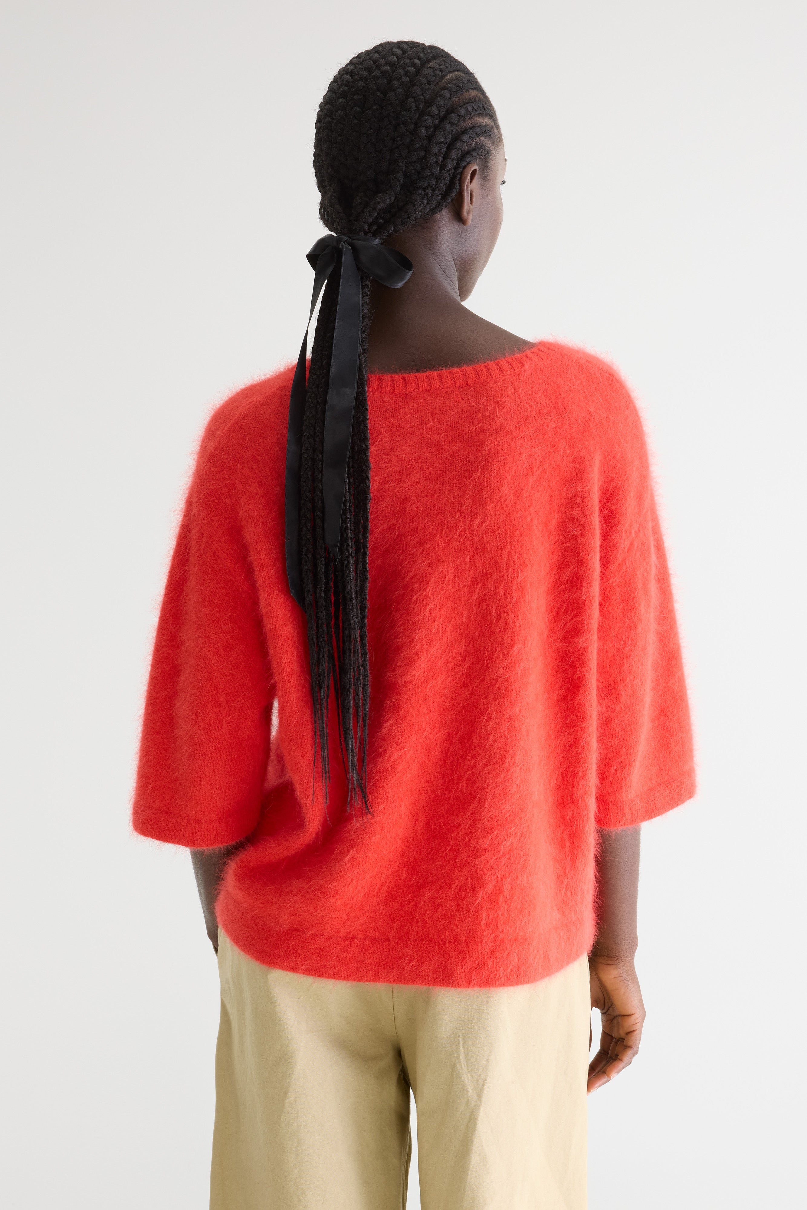 Dime angora-blend sweater (261 / W / SALSA)