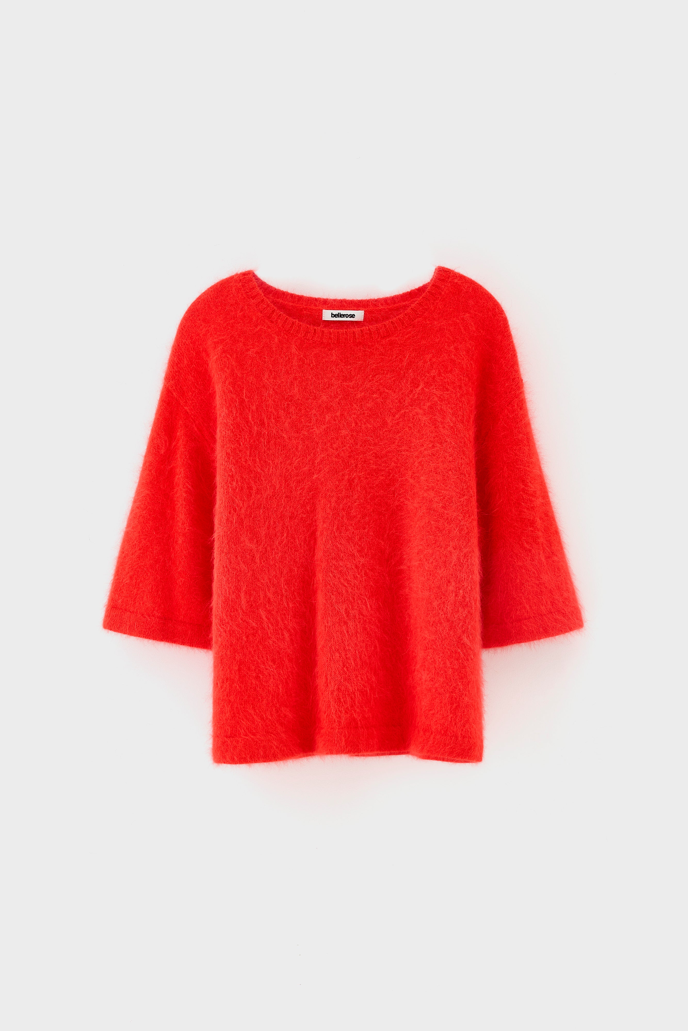 Dime angora-blend sweater (261 / W / SALSA)