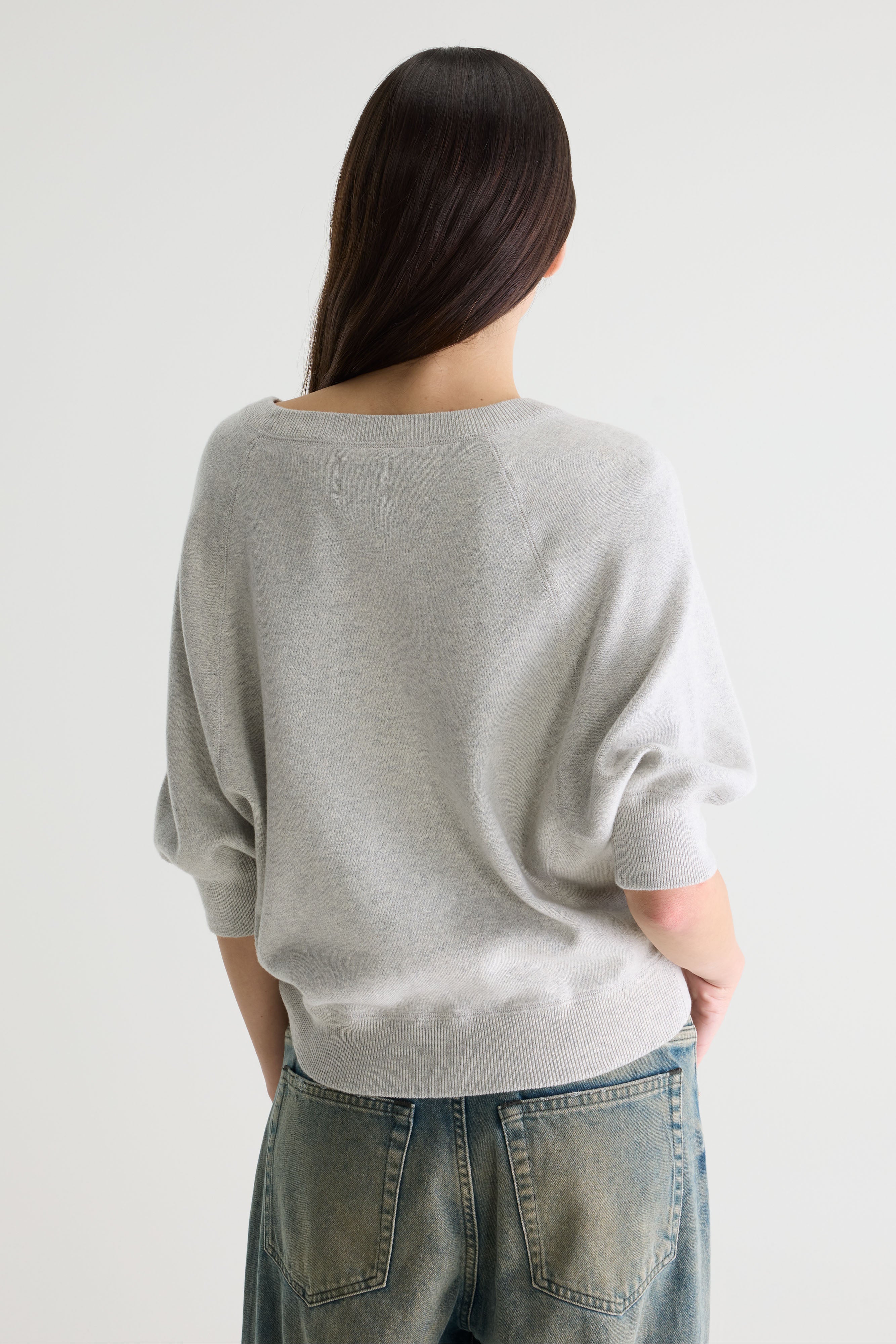 Anglet crewneck sweater (261 / W / OYSTER)