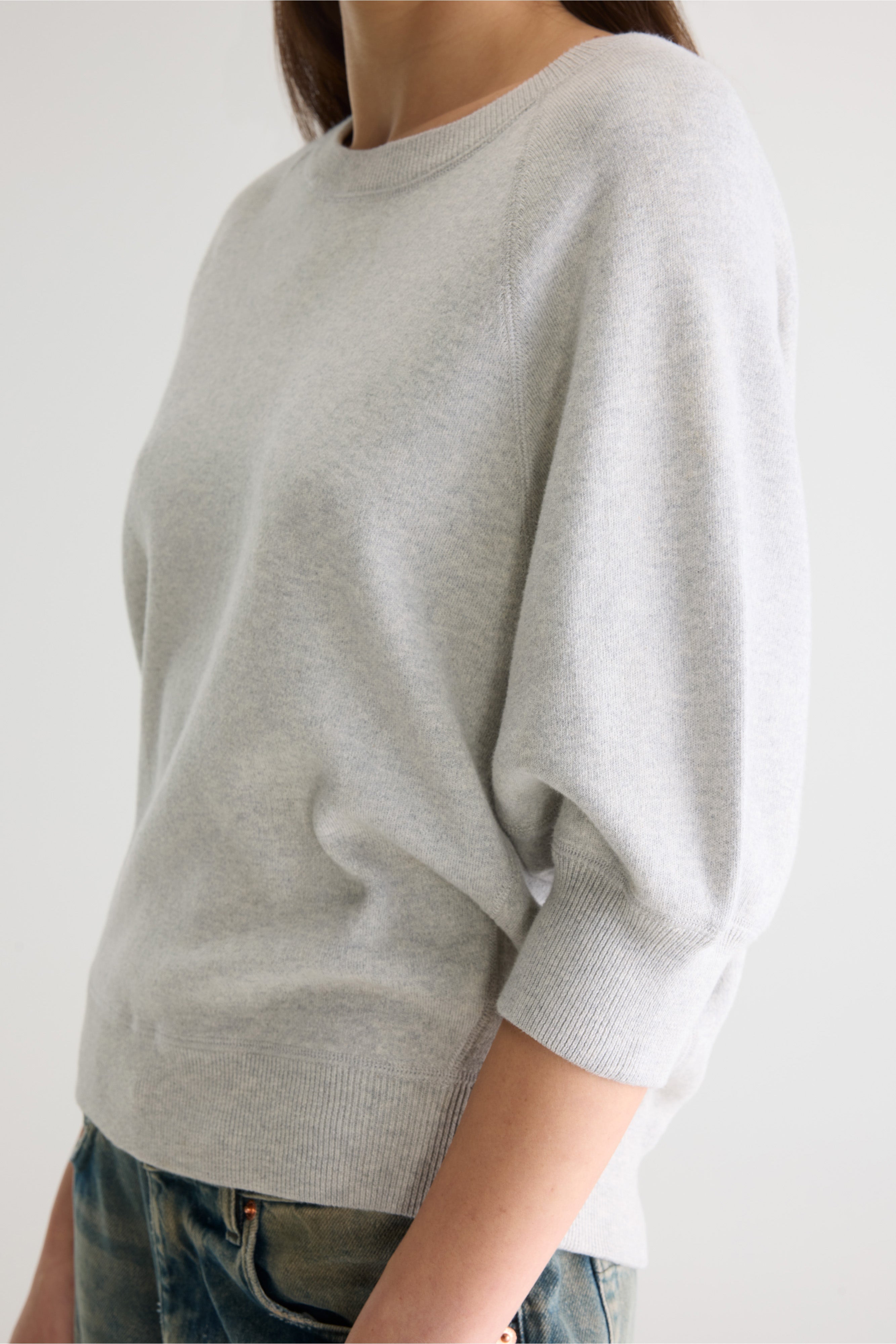 Anglet crewneck sweater (261 / W / OYSTER)