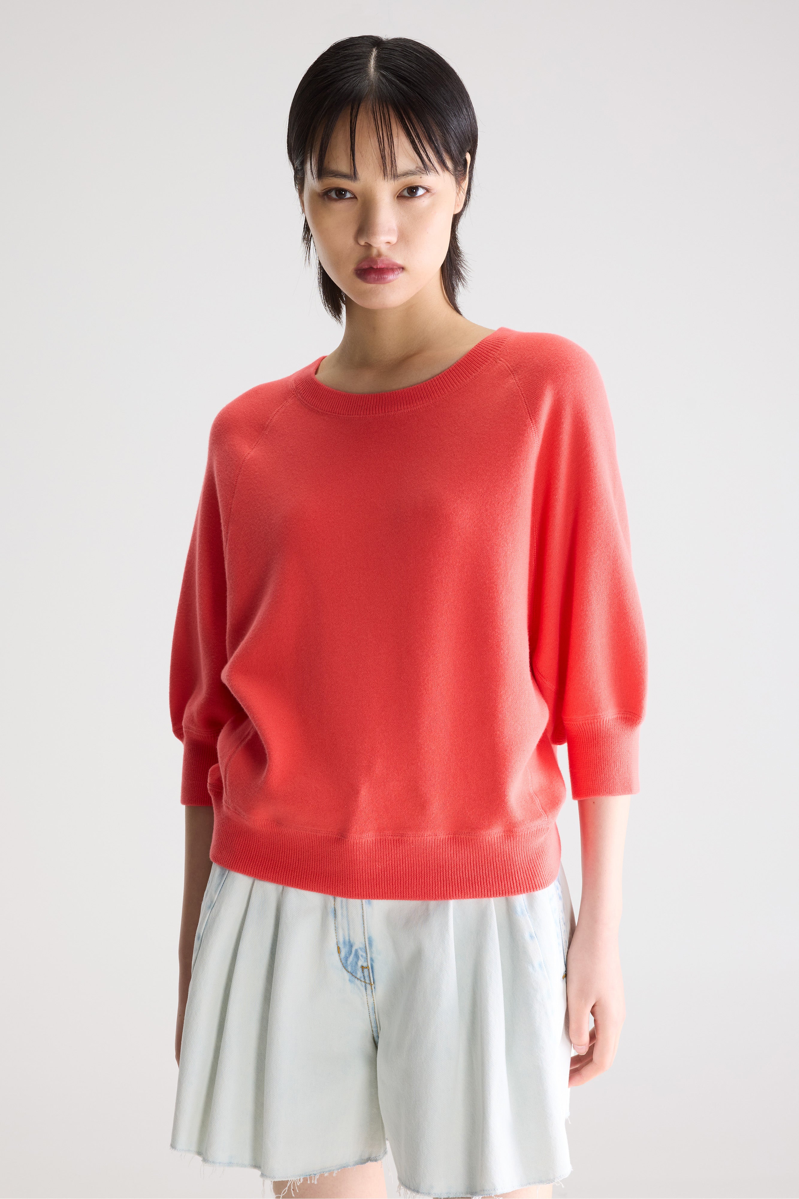 Anglet Crewneck Sweater - Corail Für Women | Bellerose