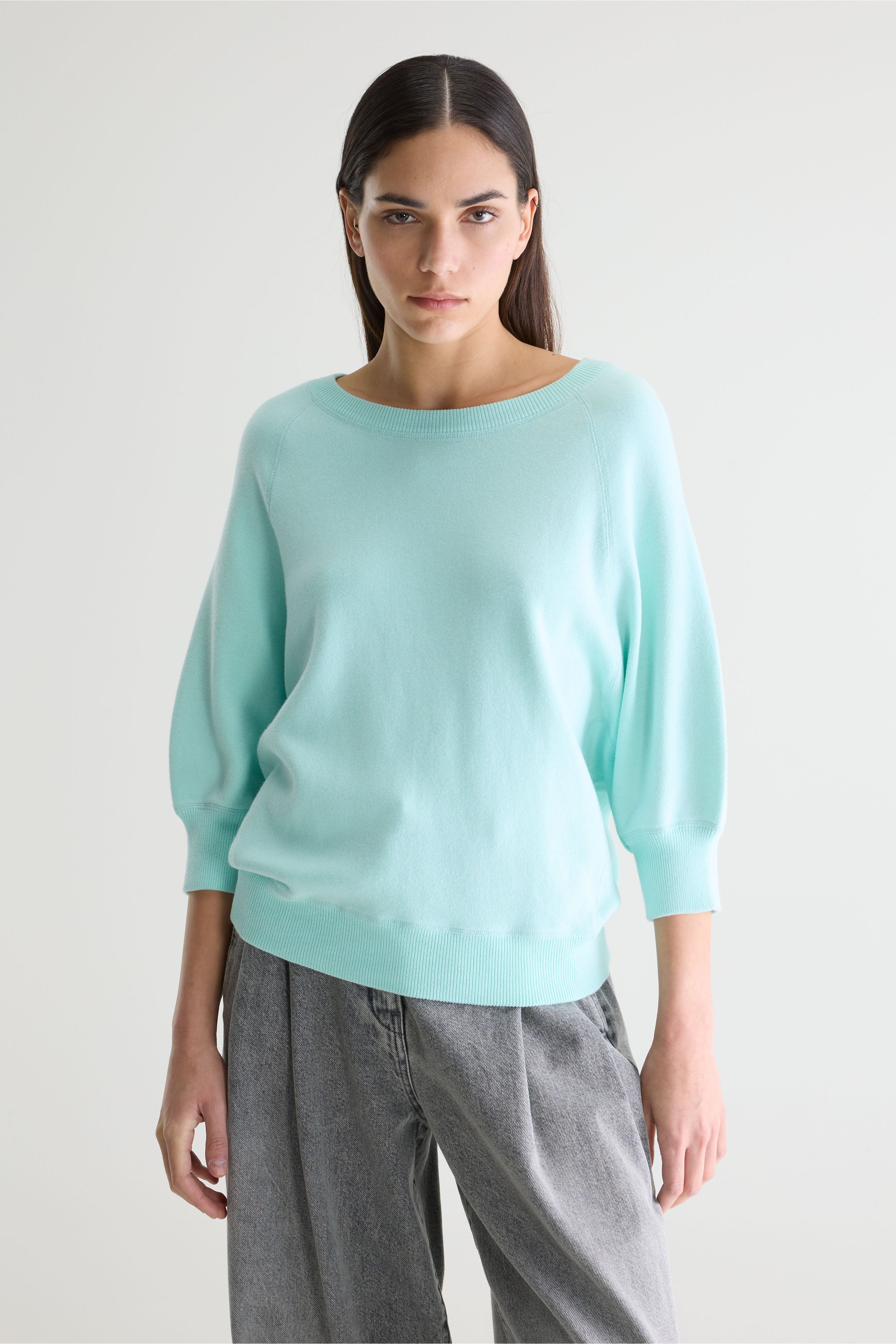 Anglet Crewneck Sweater - Iceberg For Women | Bellerose