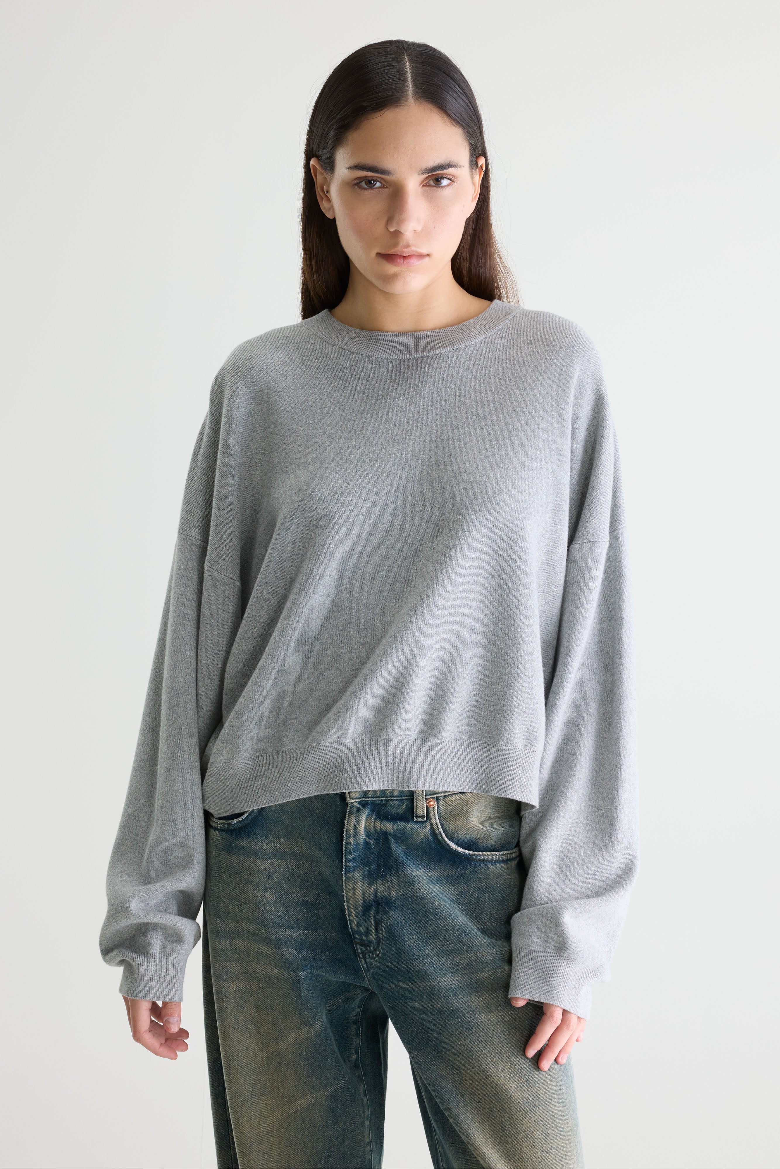Angum Relaxed Sweater - H. grey For Women | Bellerose